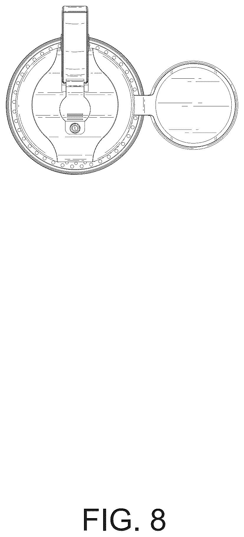 Patent USD1076014 Figure 8 – Bidet sprayer