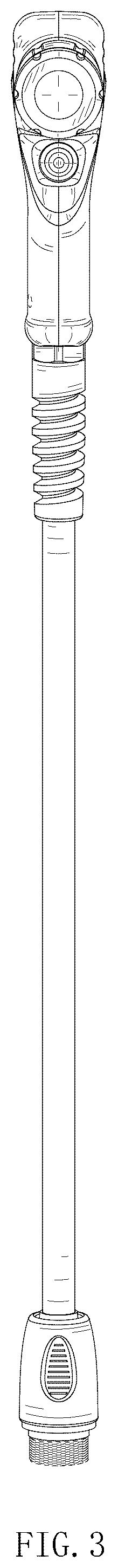 Patent USD1076015 Figure 3 – Pneumatic shock wave therapy gun