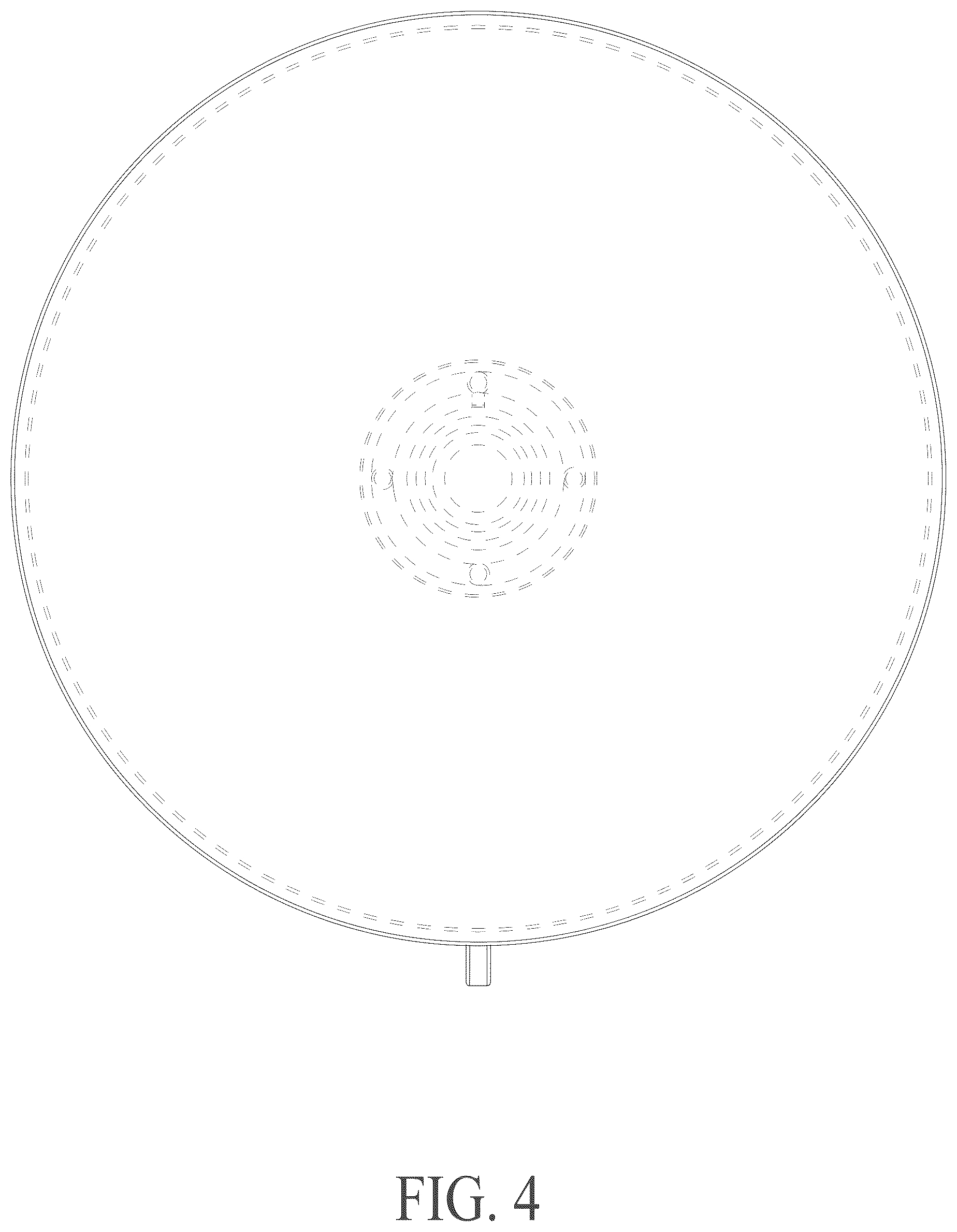 Patent USD1076016 Figure 4 – Shower head