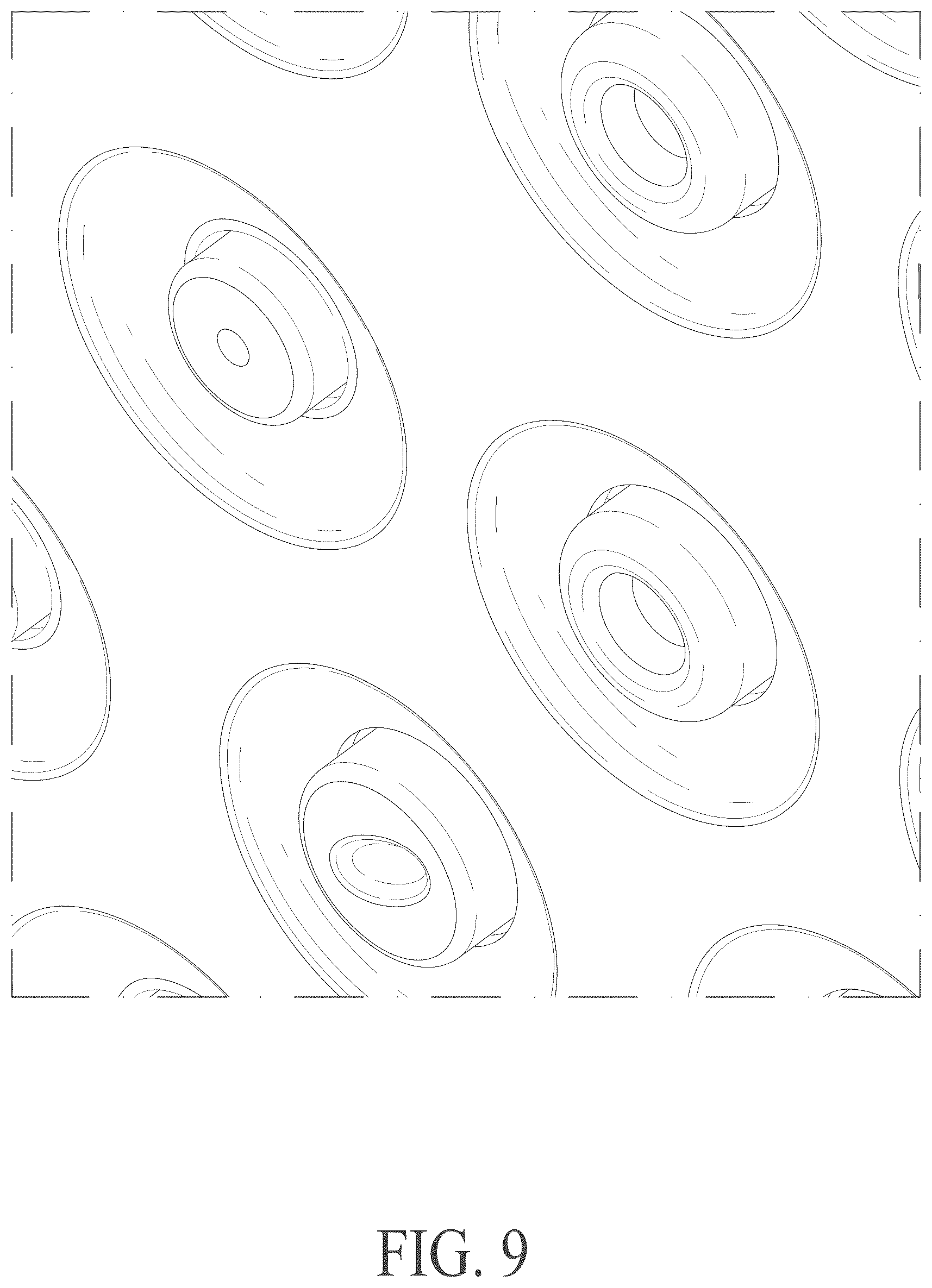 Patent USD1076016 Figure 9 – Shower head