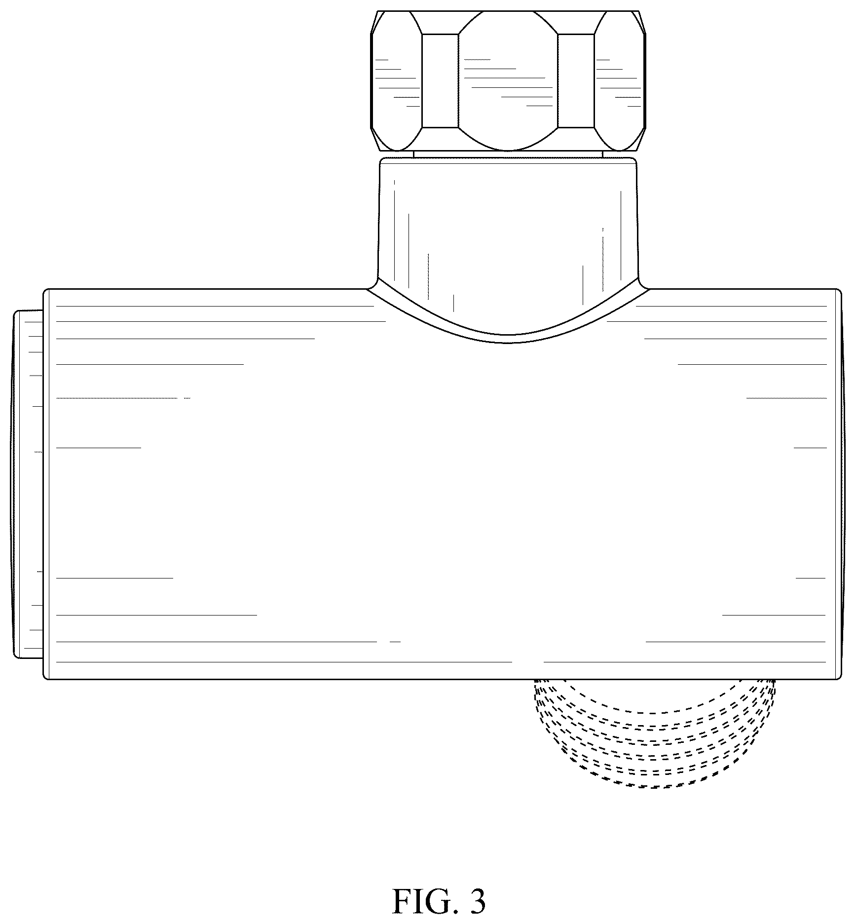 Patent USD1076017 Figure 3 – Push-button water outlet valve