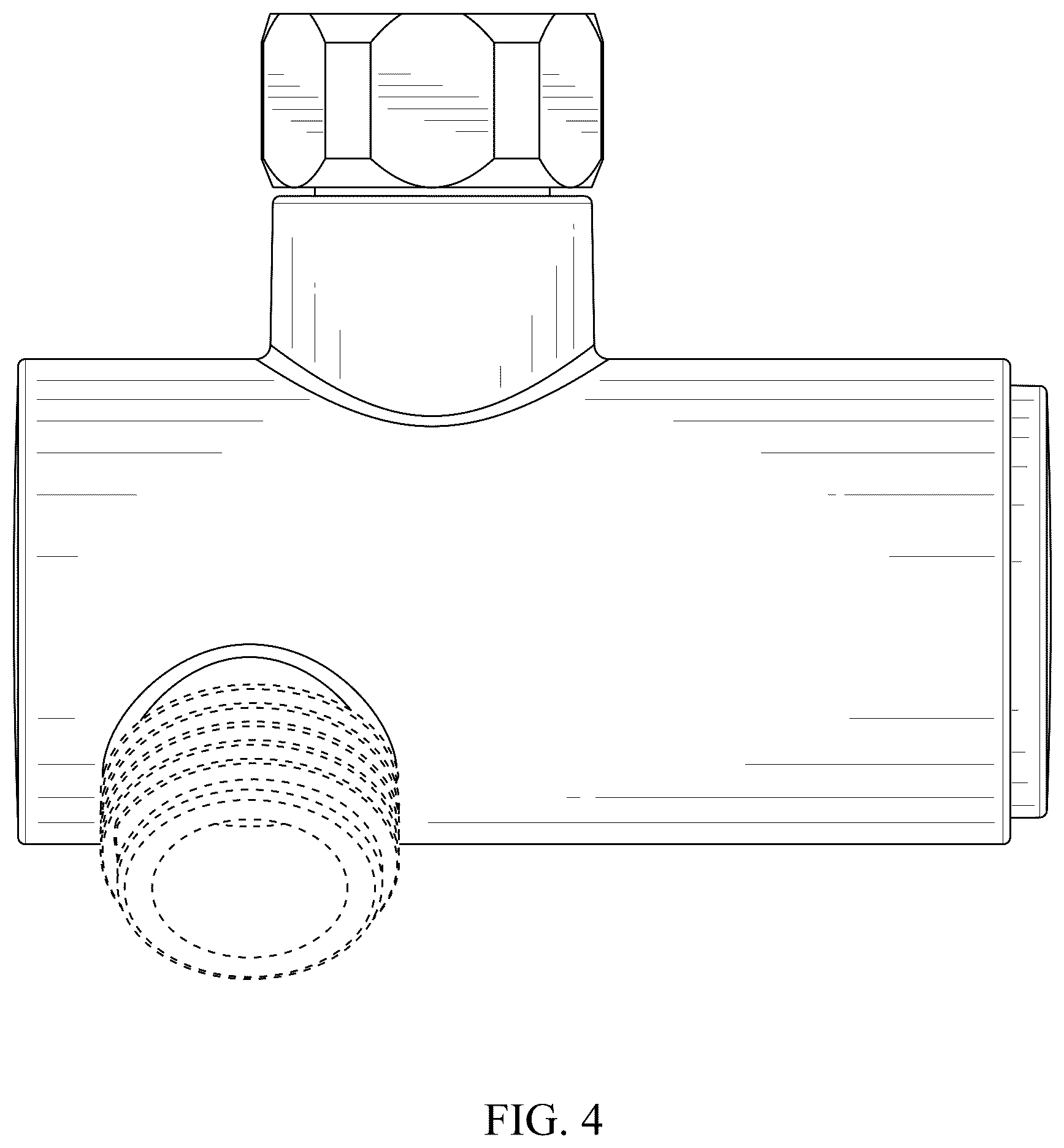 Patent USD1076017 Figure 4 – Push-button water outlet valve