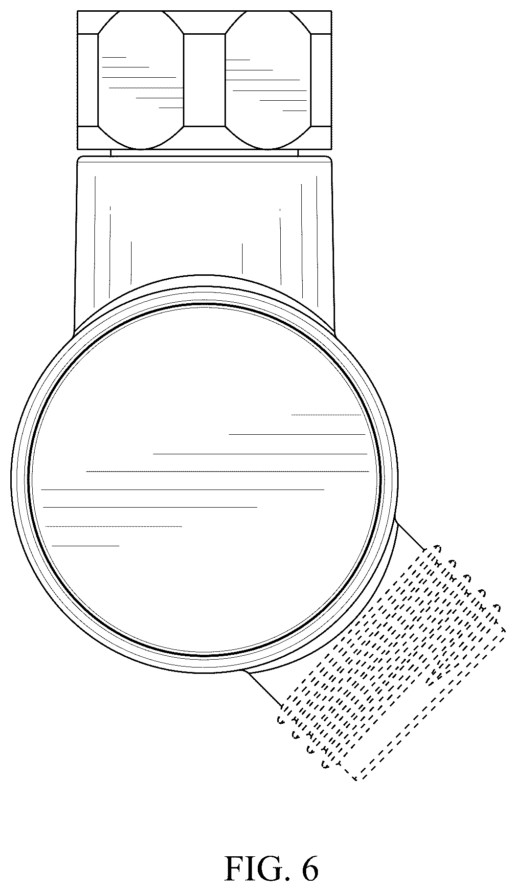 Patent USD1076017 Figure 6 – Push-button water outlet valve