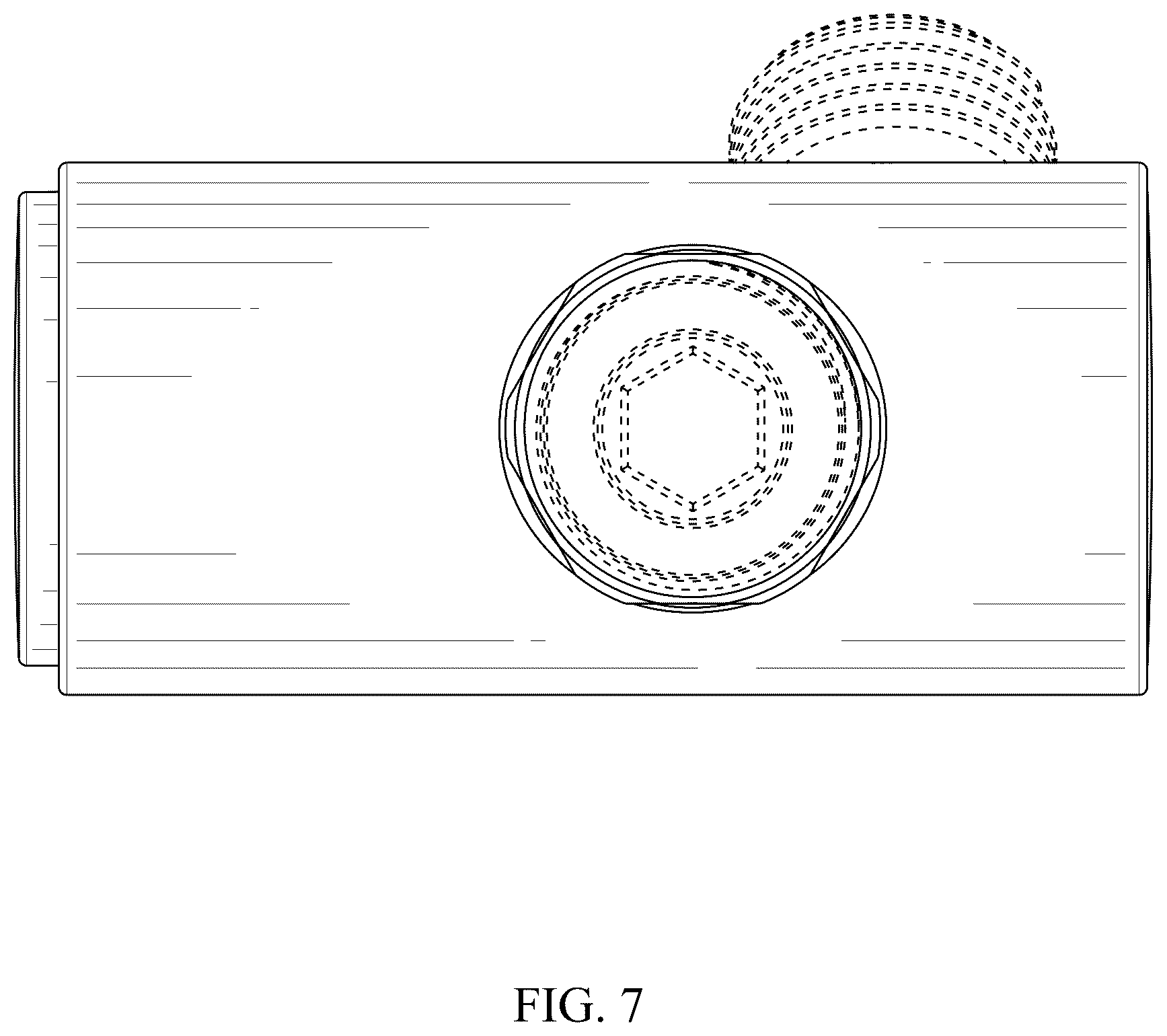 Patent USD1076017 Figure 7 – Push-button water outlet valve