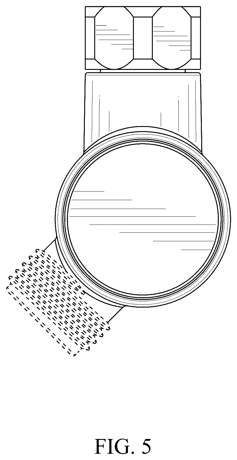 Patent USD1076018 Figure 5 – Push-button water outlet valve