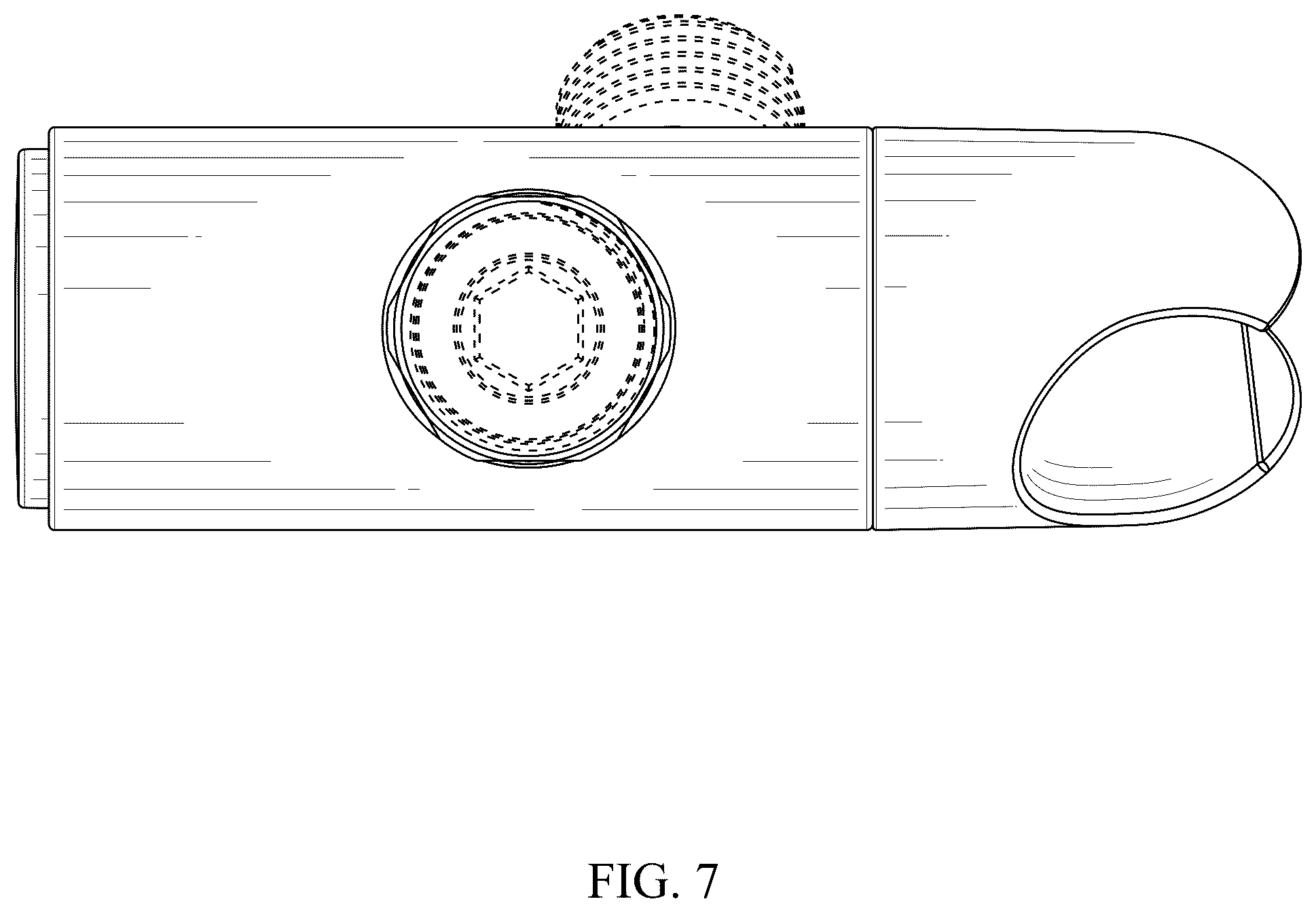 Patent USD1076018 Figure 7 – Push-button water outlet valve