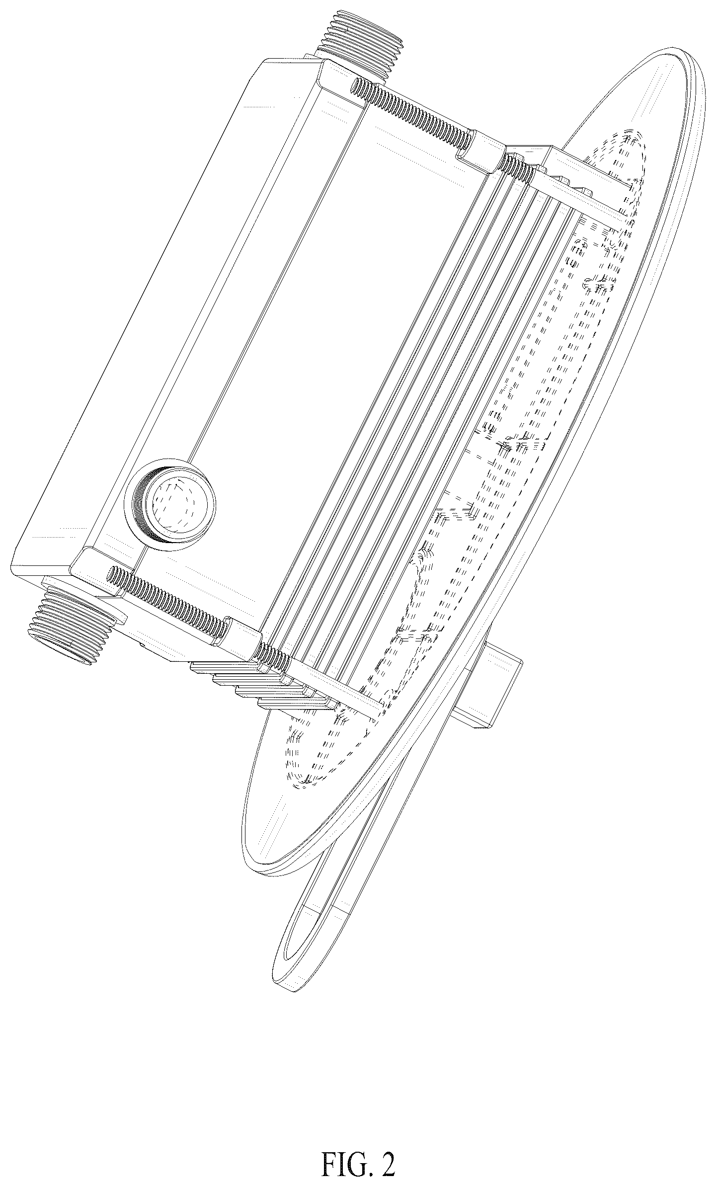 Patent USD1076019 Figure 2 – Wall-mounted faucet