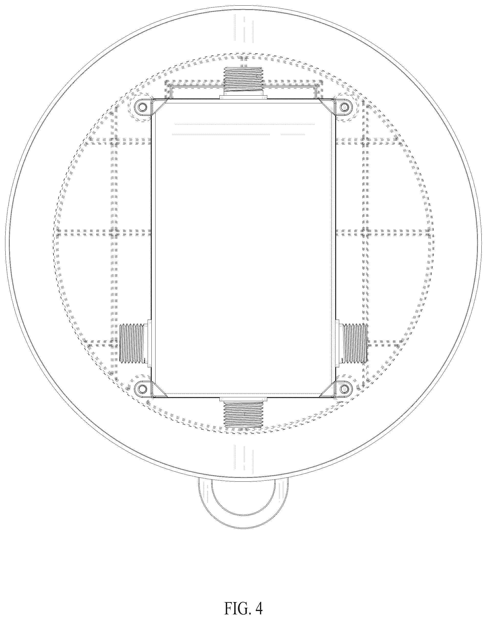 Patent USD1076019 Figure 4 – Wall-mounted faucet