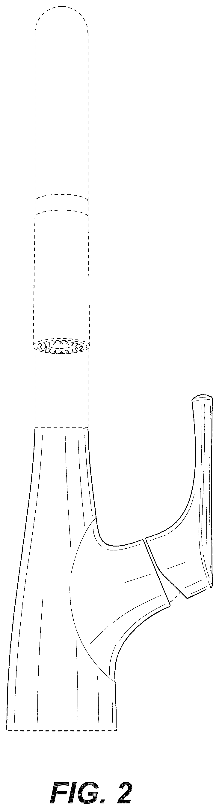Patent USD1076020 Figure 2 – Faucet
