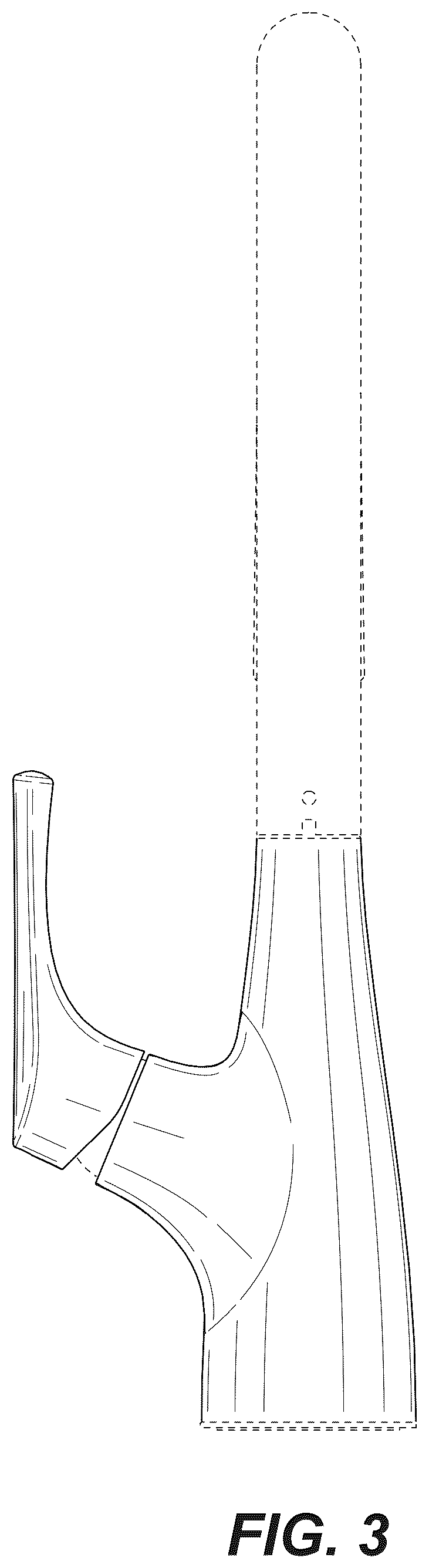 Patent USD1076020 Figure 3 – Faucet