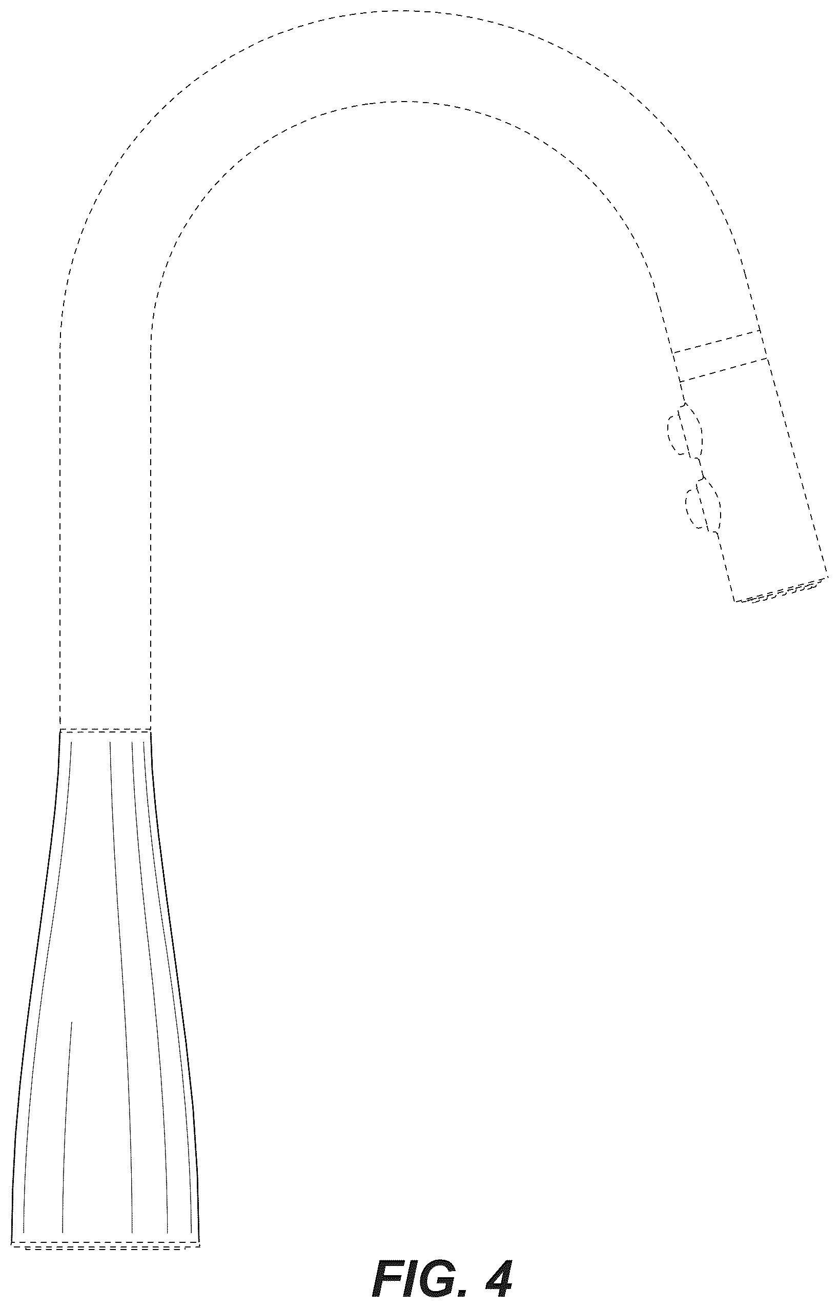 Patent USD1076020 Figure 4 – Faucet