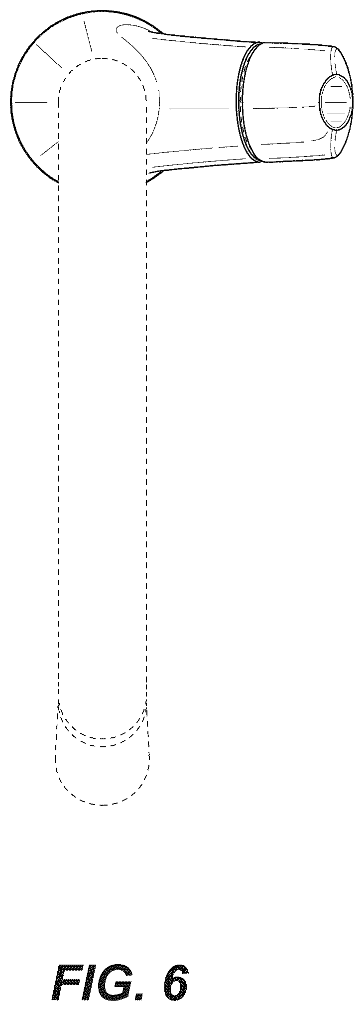 Patent USD1076020 Figure 6 – Faucet