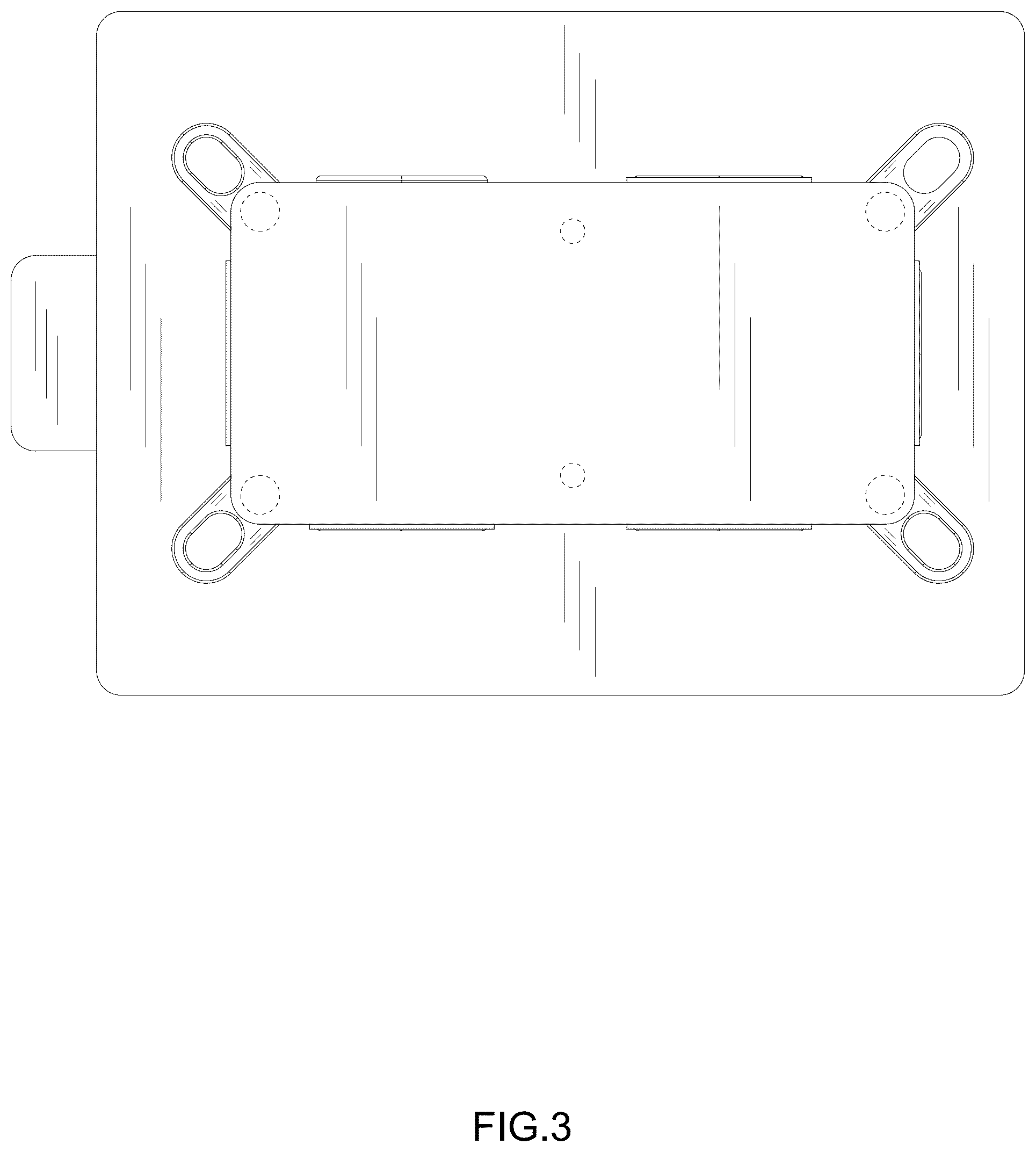 Patent USD1076021 Figure 3 – Faucet valve body