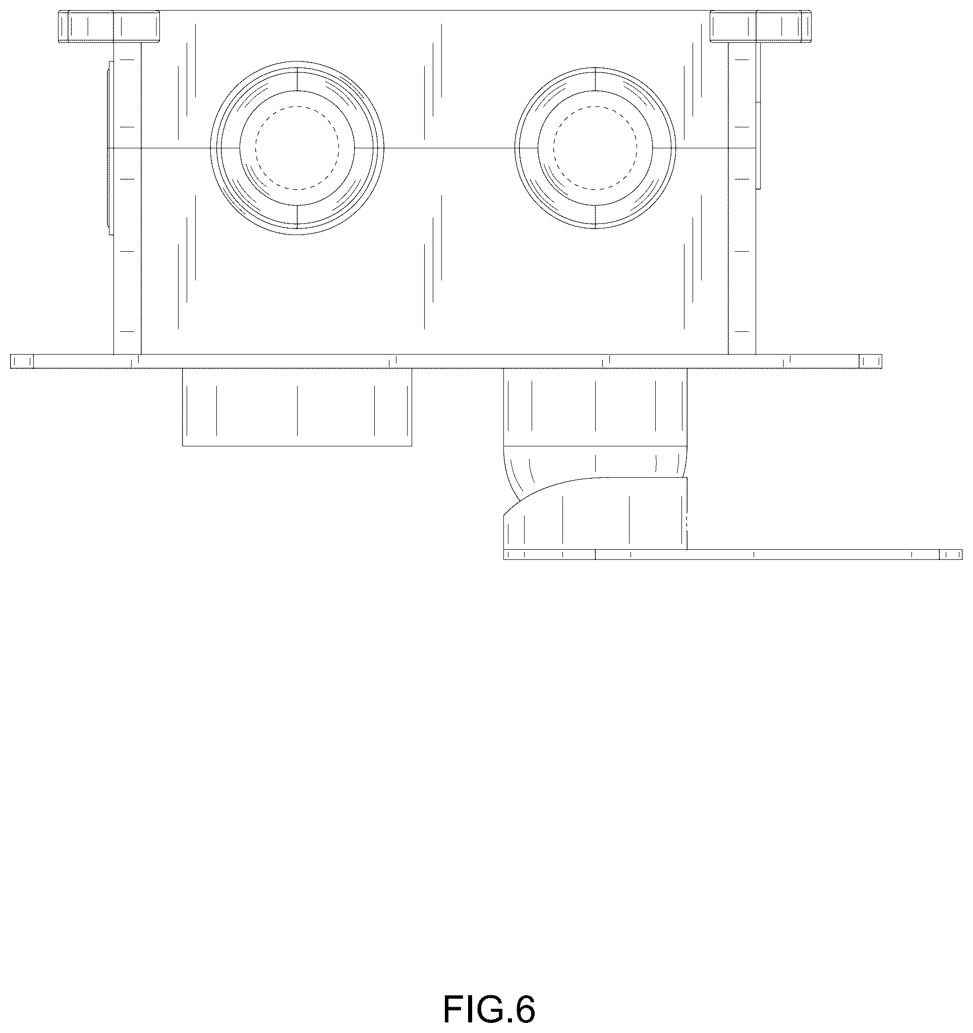 Patent USD1076021 Figure 6 – Faucet valve body