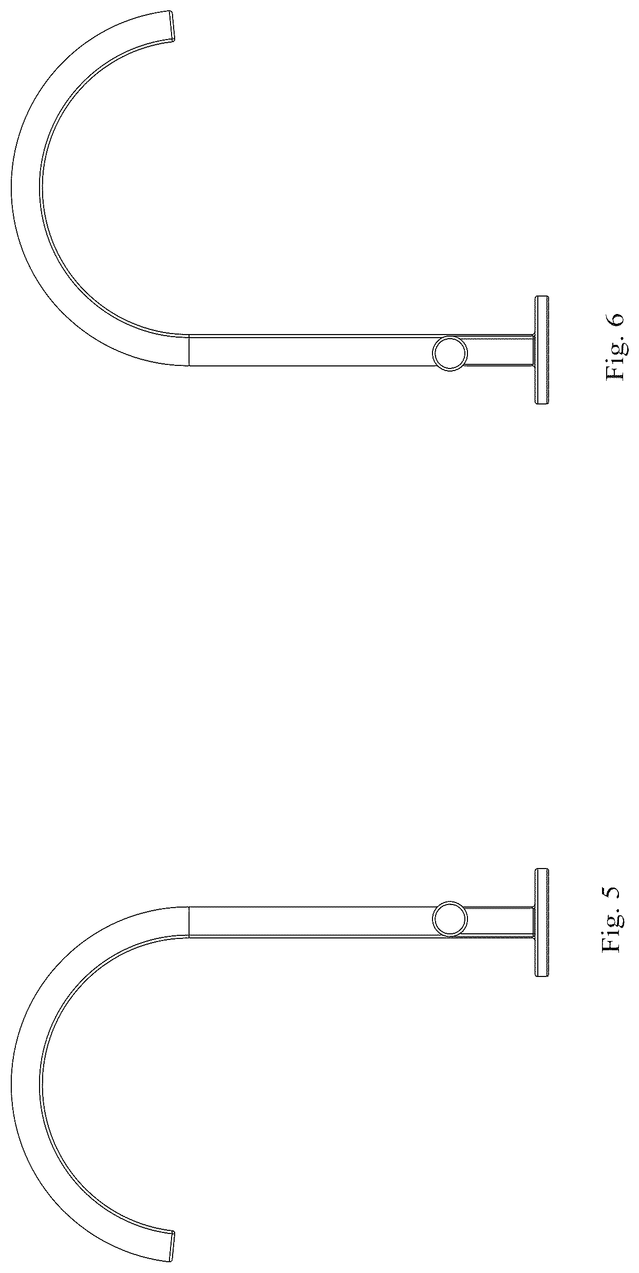 Patent USD1076022 Figure 3 – Faucet