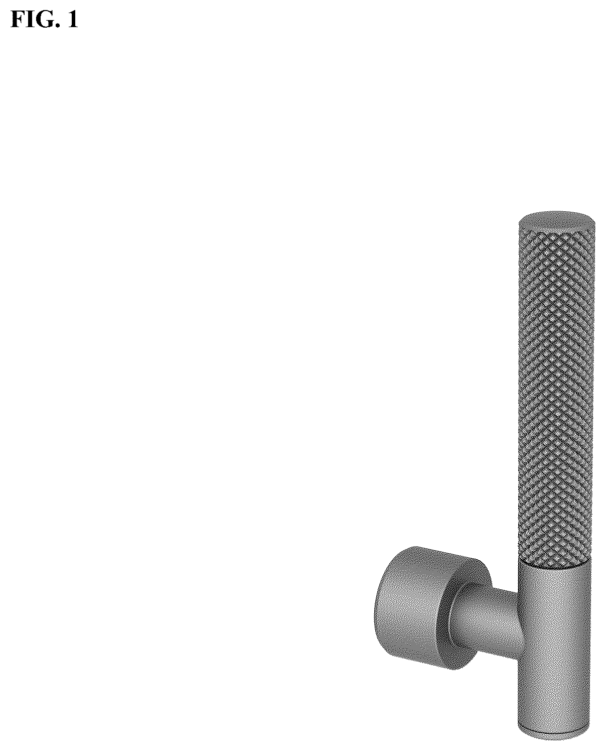 Patent USD1076024 — Faucet lever — Figure 1