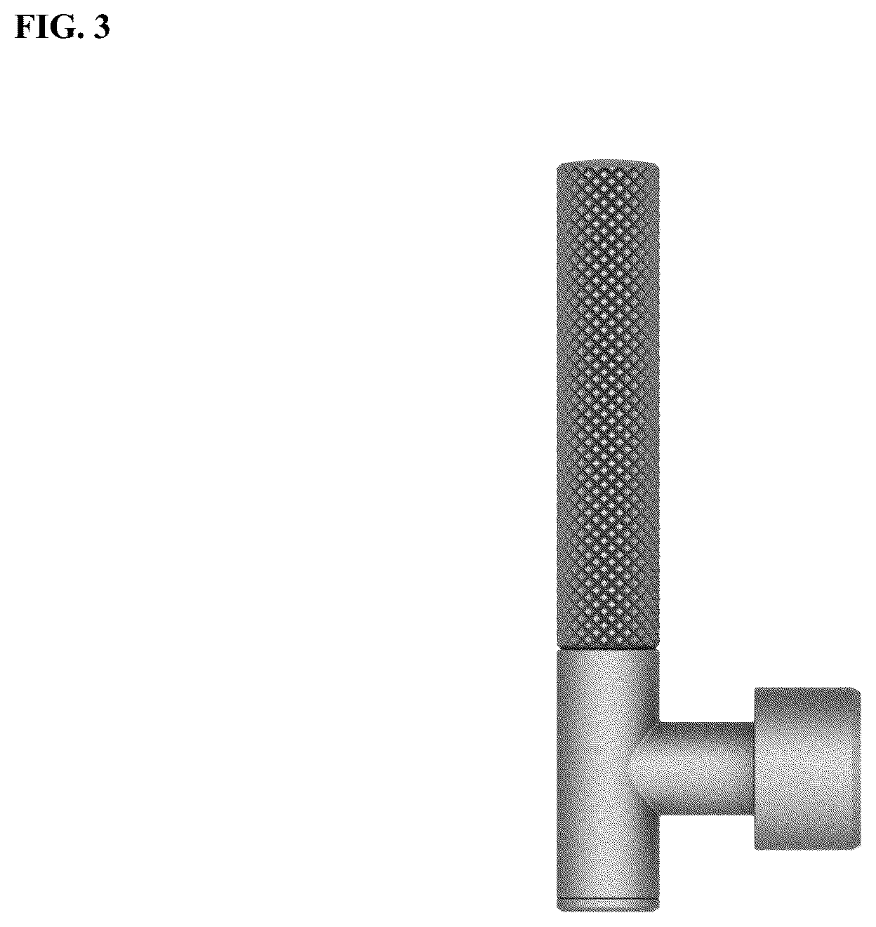 Patent USD1076024 Figure 3 – Faucet lever