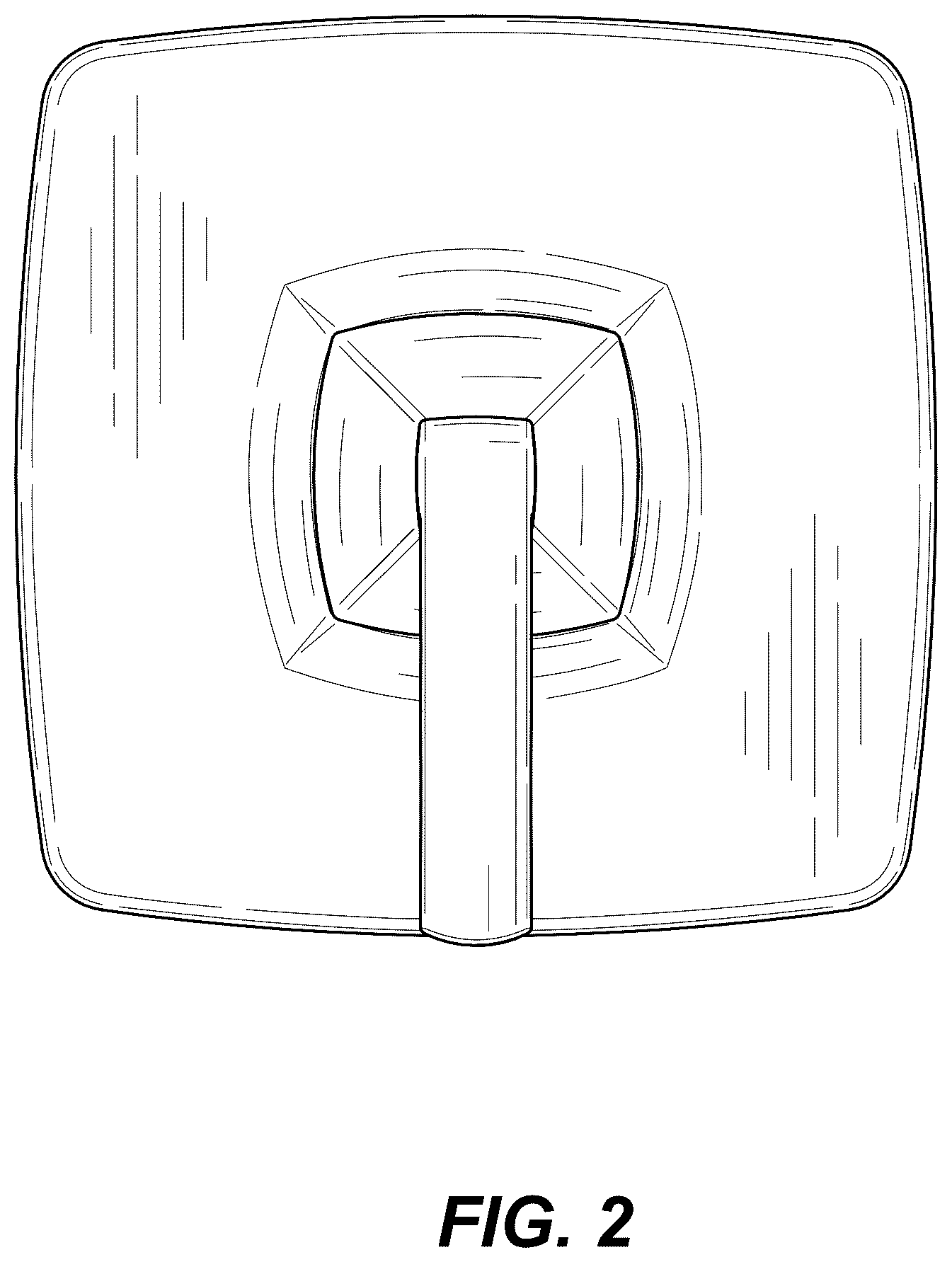 Patent USD1076025 Figure 2 – Shower lever