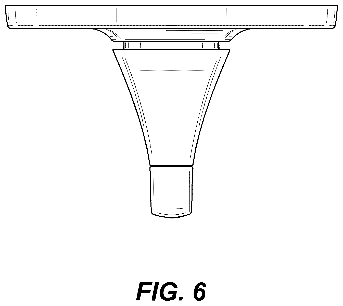 Patent USD1076025 Figure 6 – Shower lever