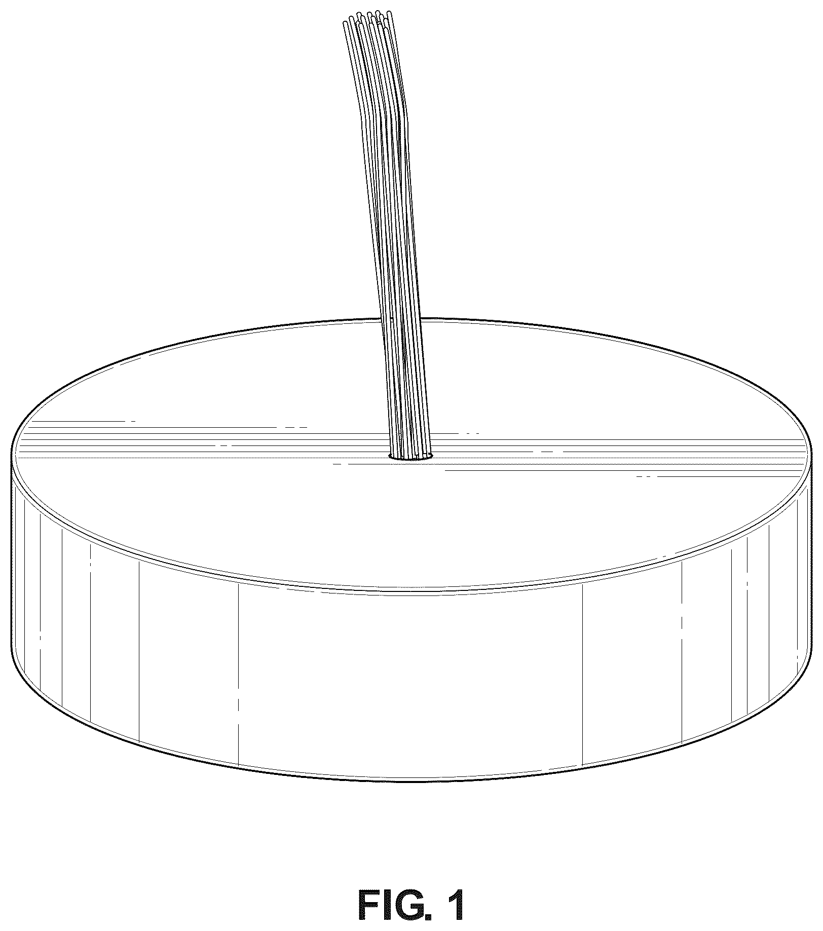 Patent USD1076026 — Marker for a pipe or a conduit — Figure 1