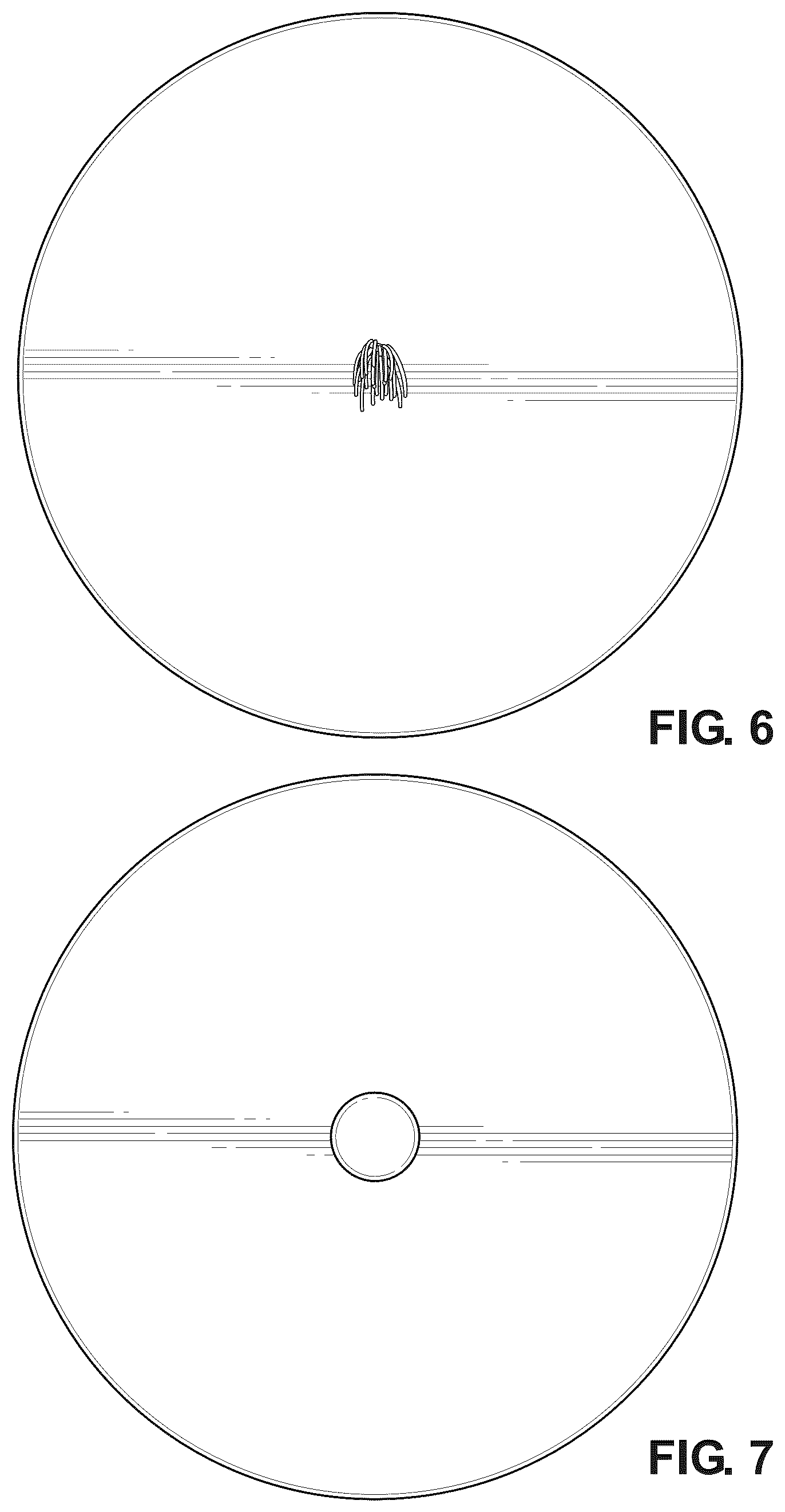 Patent USD1076026 Figure 4 – Marker for a pipe or a conduit