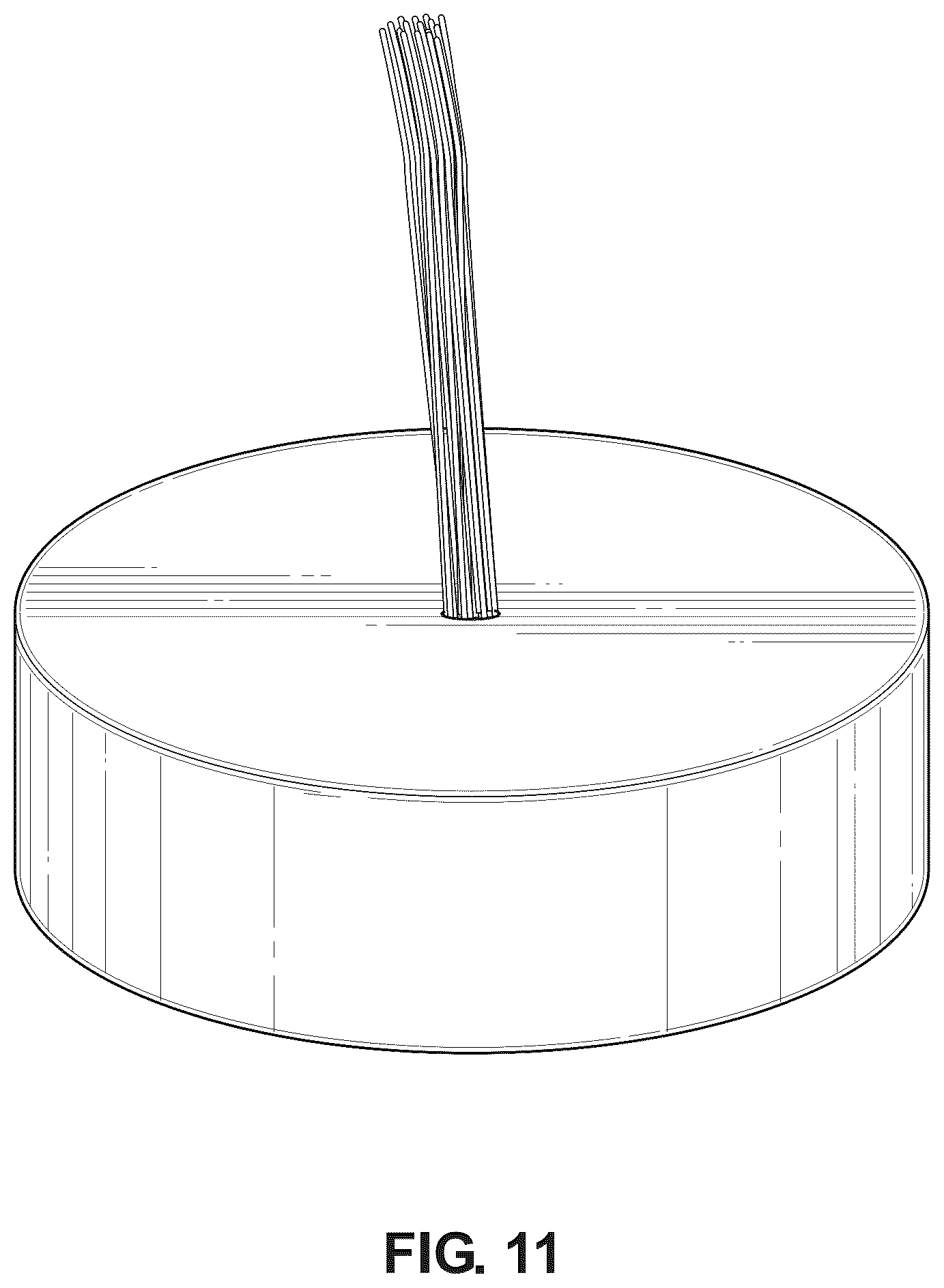Patent USD1076026 Figure 8 – Marker for a pipe or a conduit