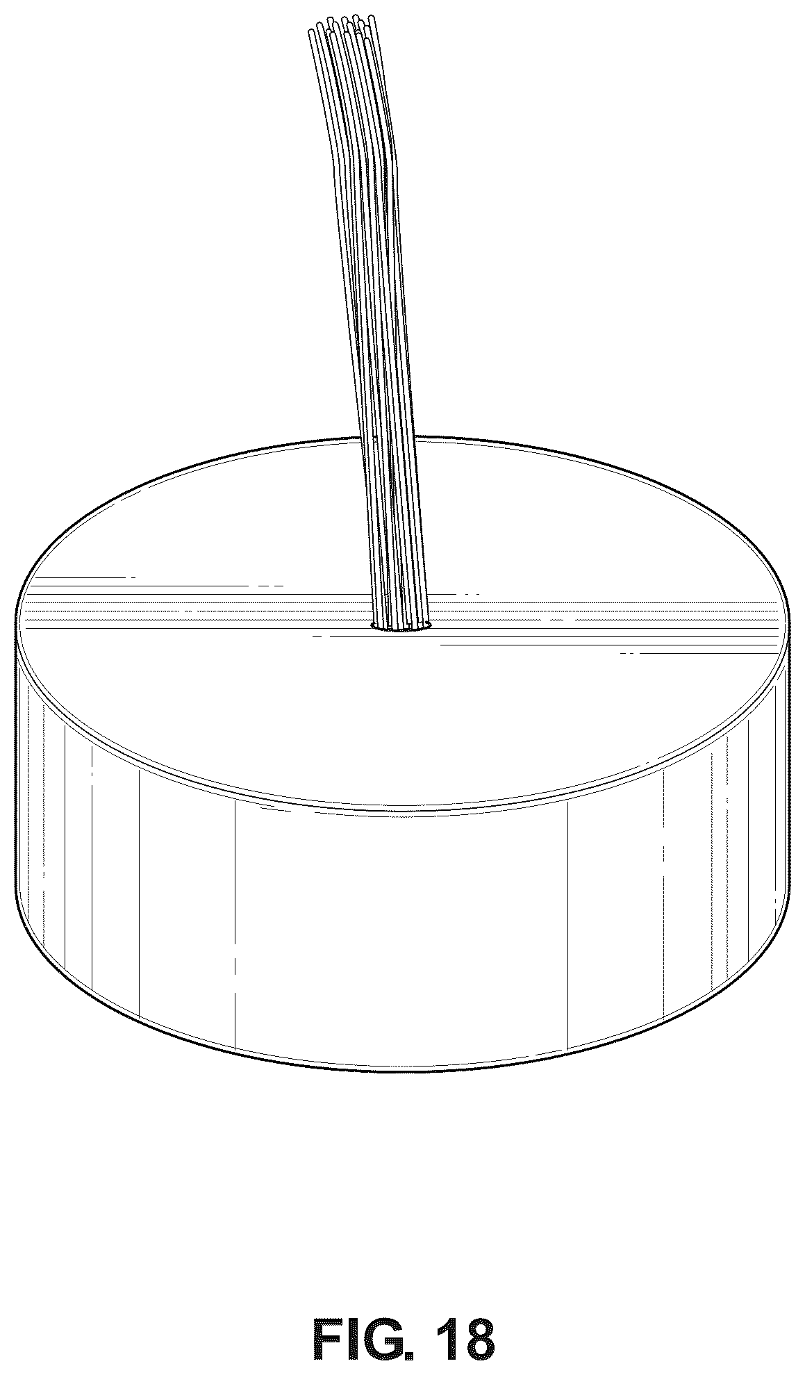 Patent USD1076026 Figure 12 – Marker for a pipe or a conduit