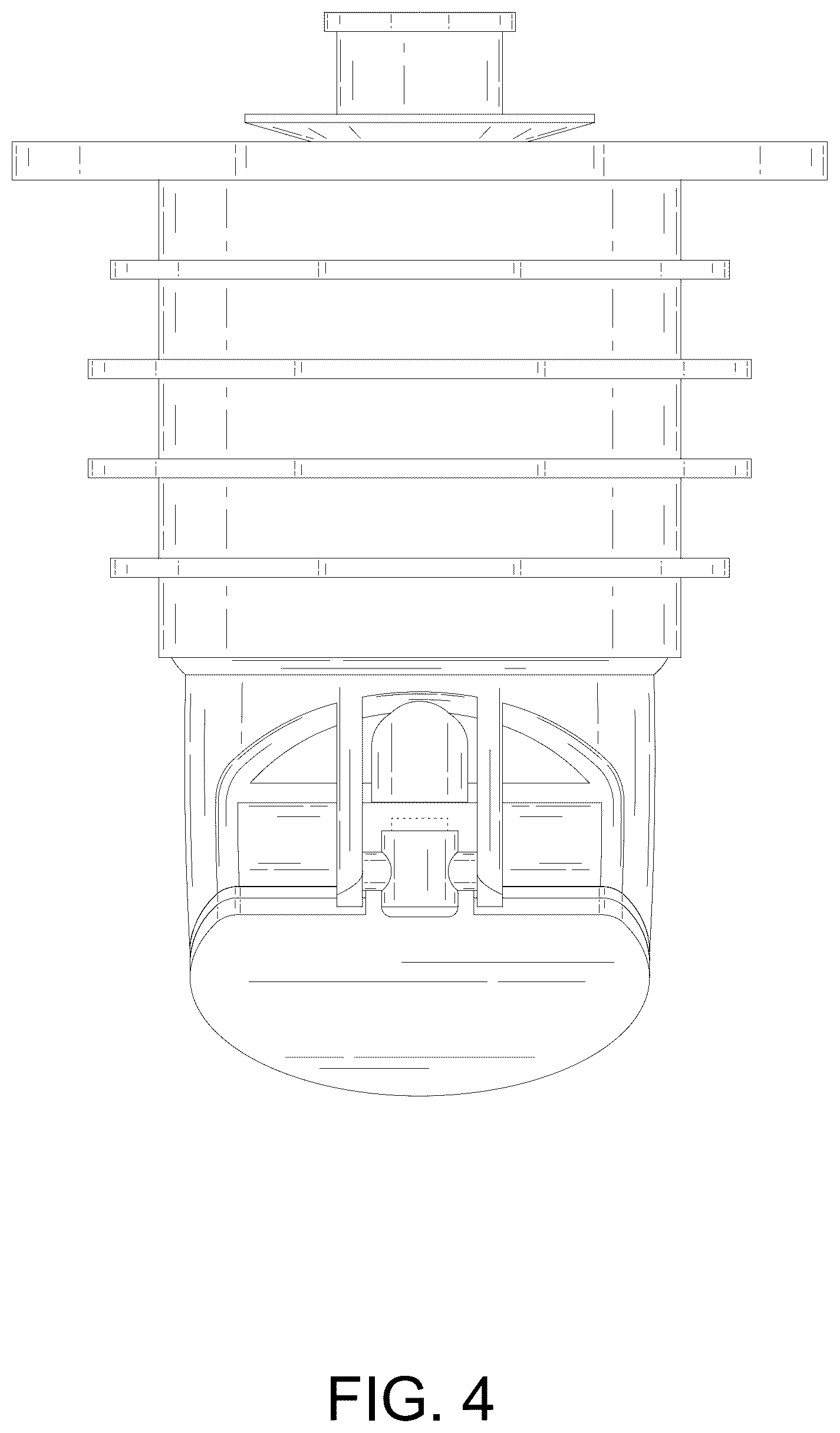 Patent USD1076027 Figure 4 – Drain plug