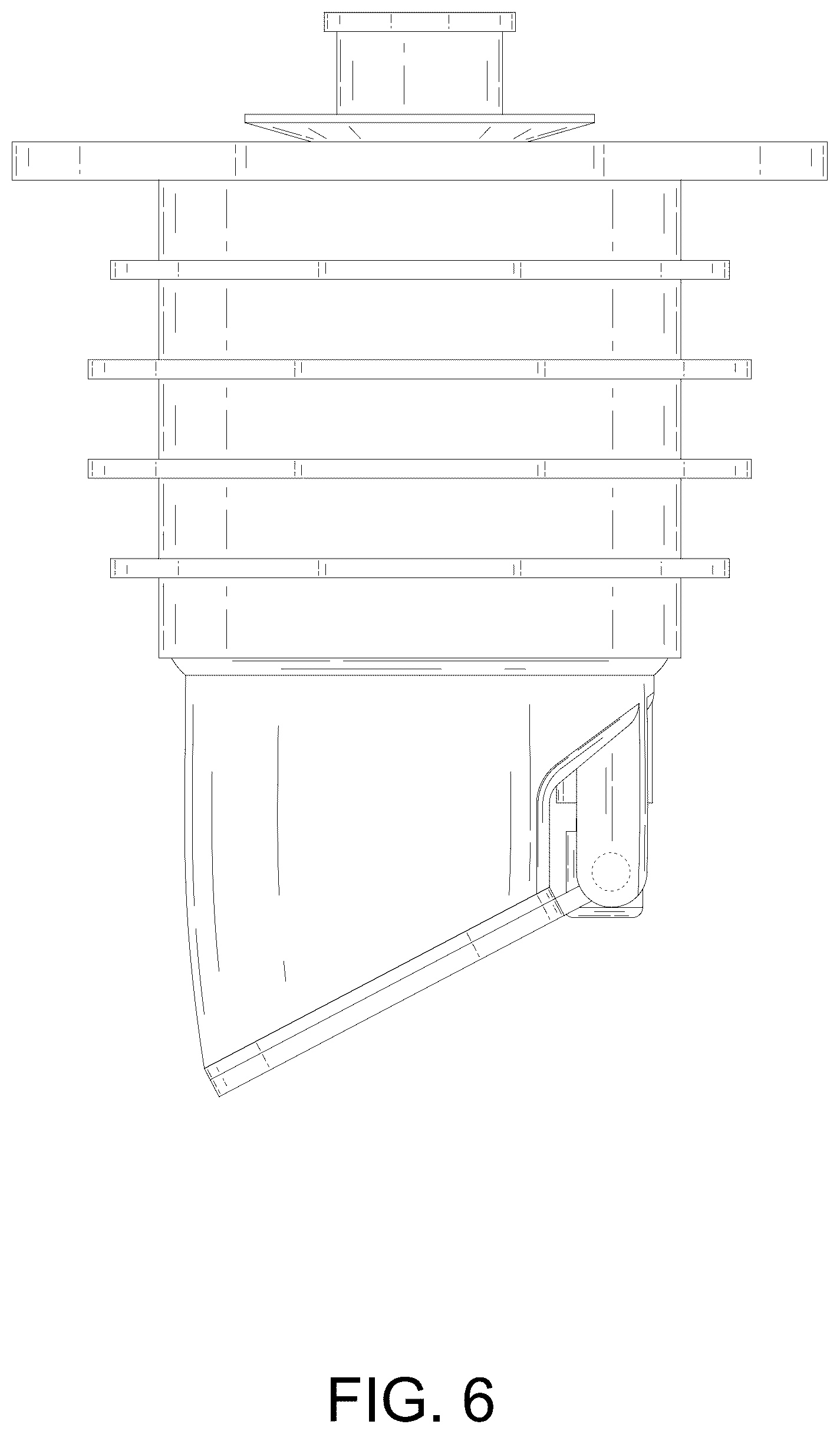 Patent USD1076027 Figure 6 – Drain plug