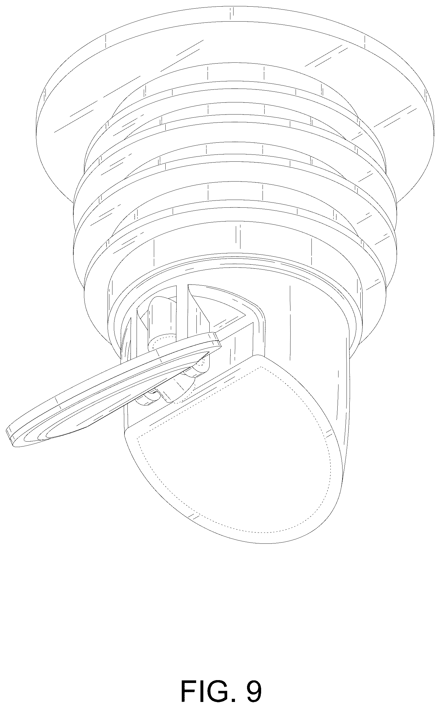 Patent USD1076027 Figure 9 – Drain plug
