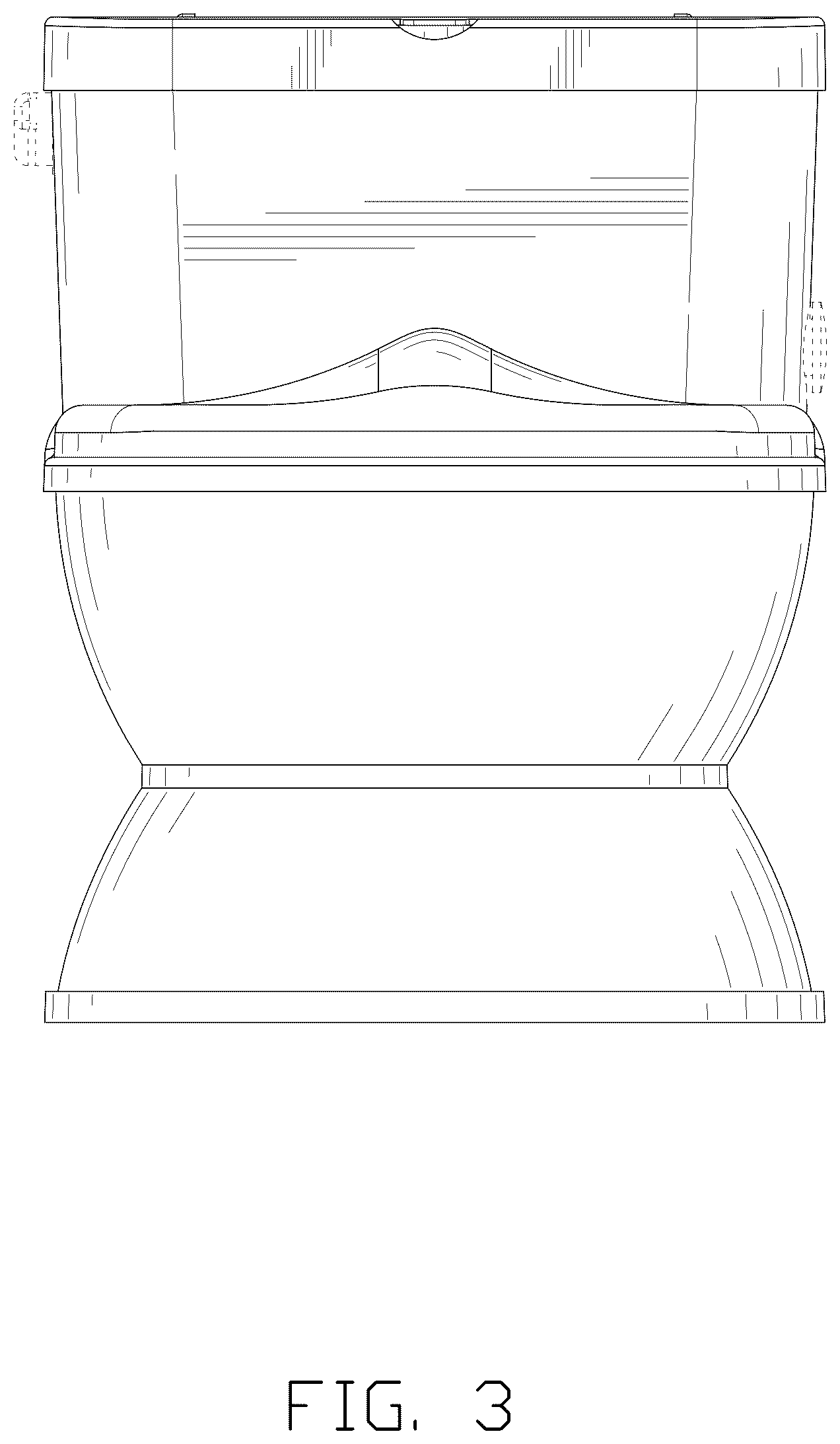 Patent USD1076031 Figure 3 – Baby training toilet