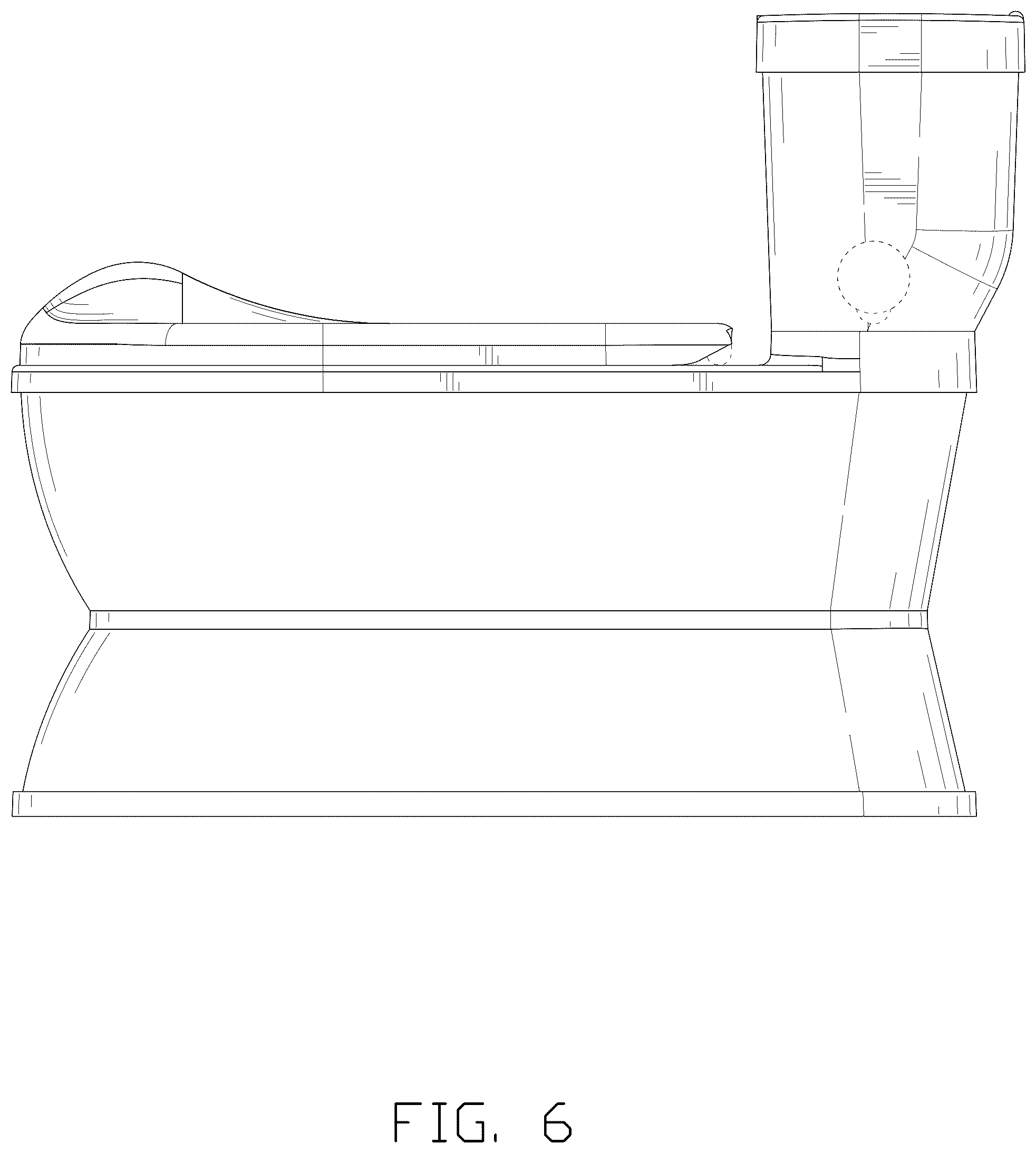 Patent USD1076031 Figure 6 – Baby training toilet