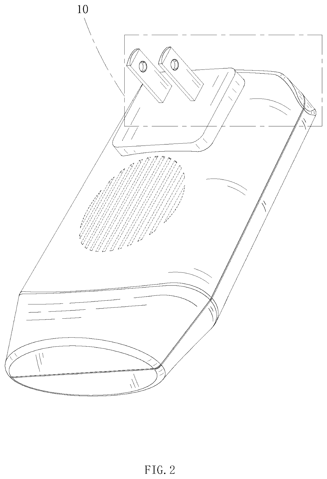 Patent USD1076032 Figure 2 – Air purifier