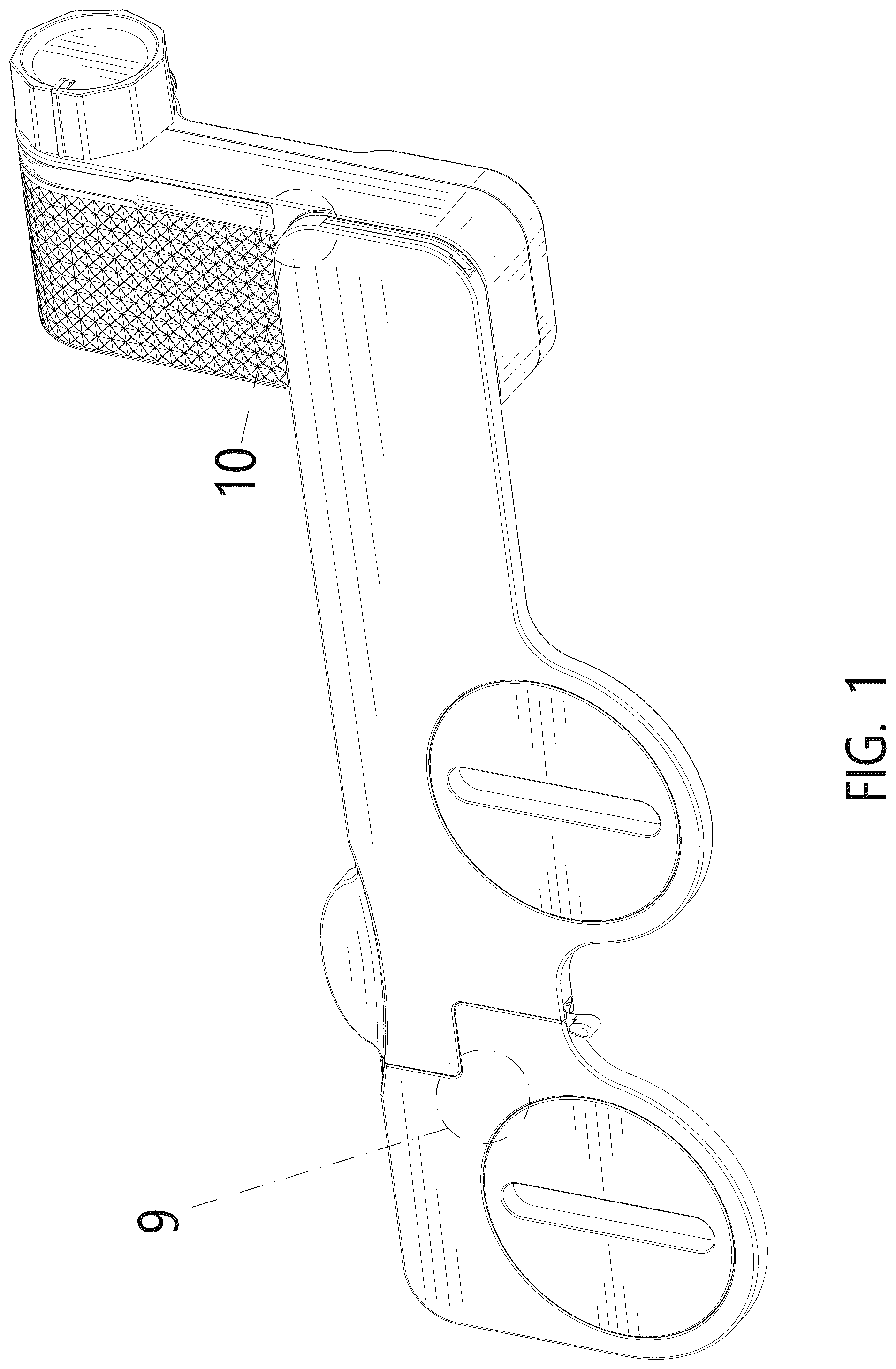 Patent USD1076033 Figure 1 – Bidet