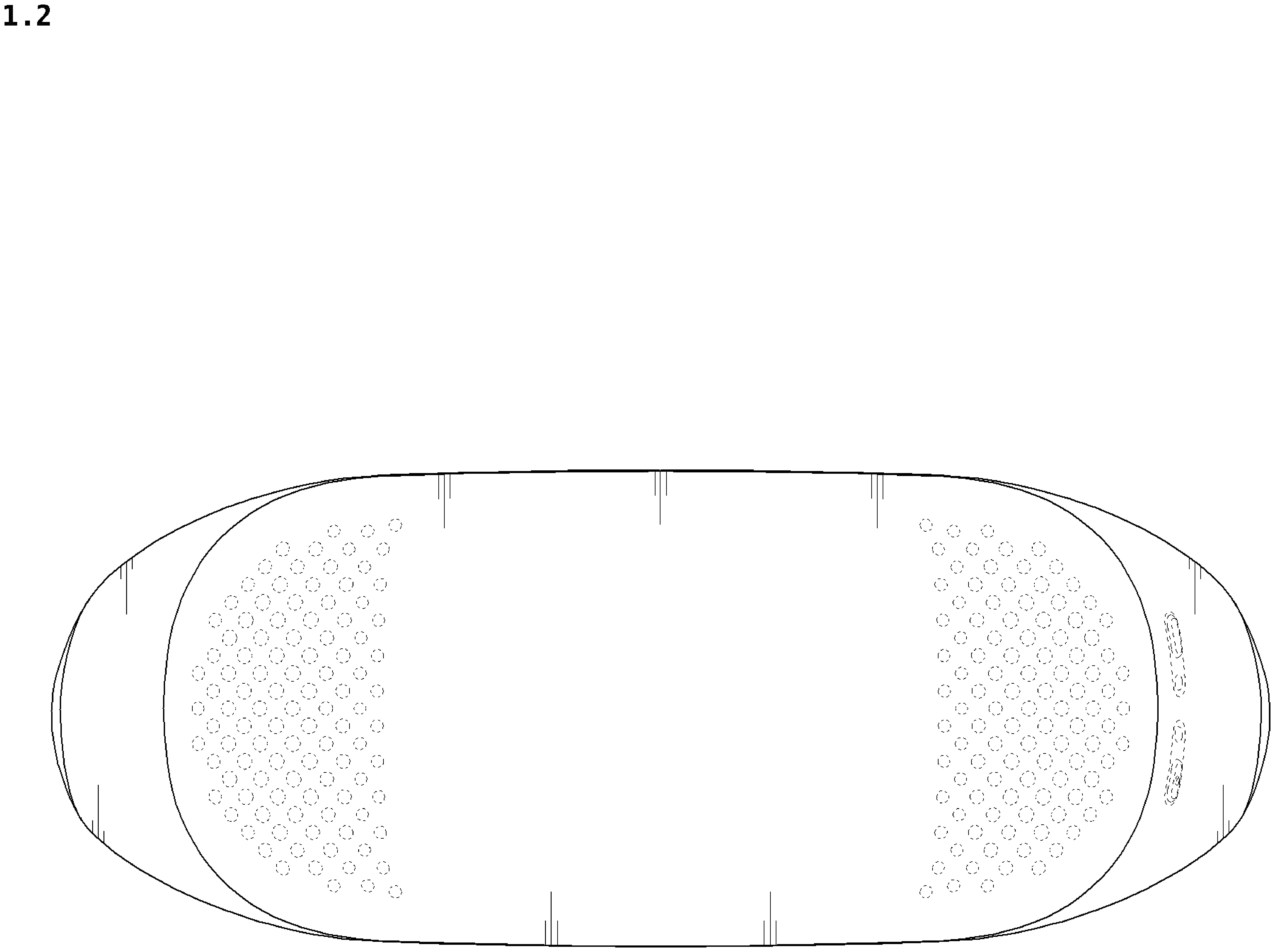 Patent USD1076034 Figure 2 – Wearable air conditioner