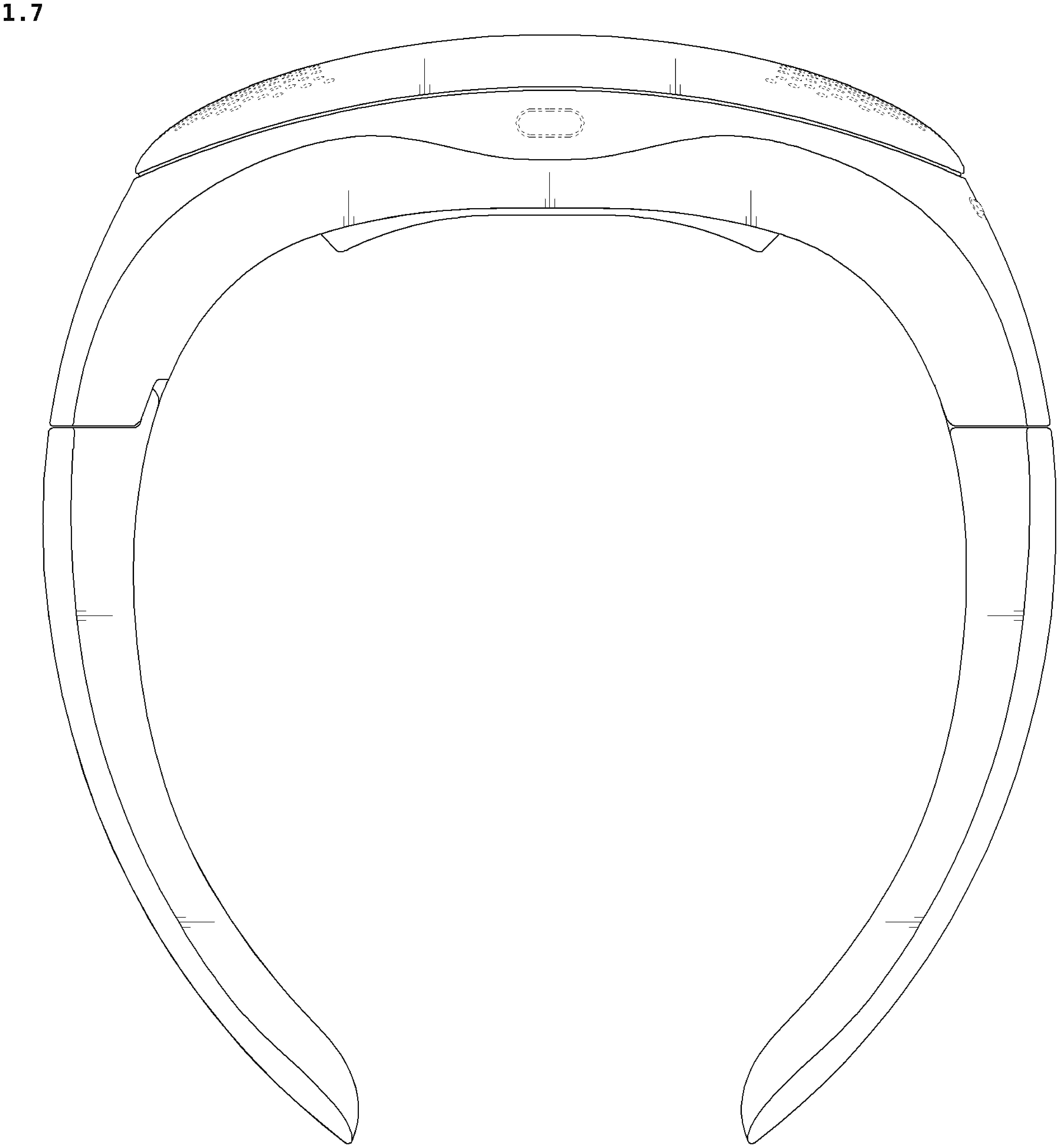Patent USD1076034 Figure 7 – Wearable air conditioner