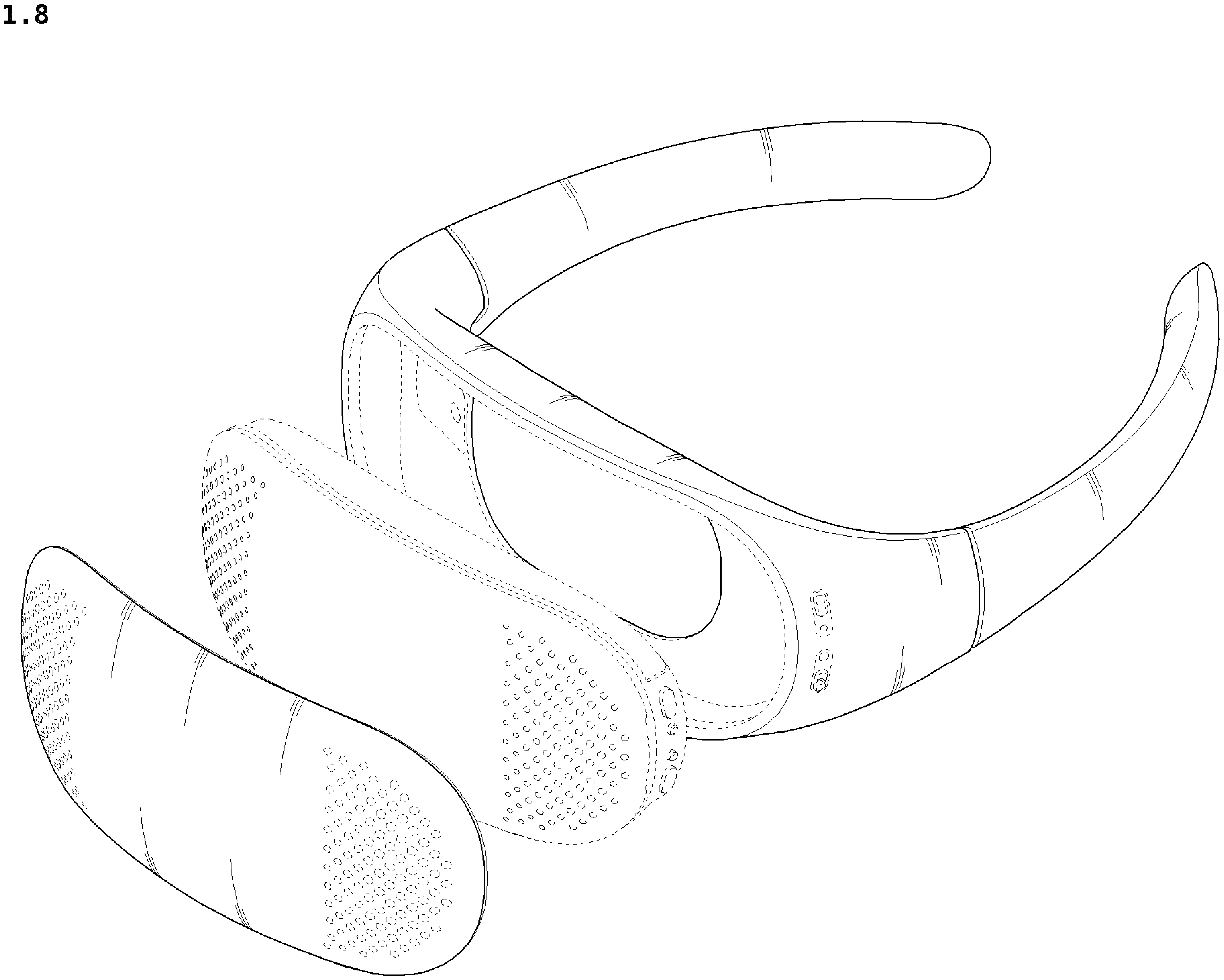 Patent USD1076034 Figure 8 – Wearable air conditioner