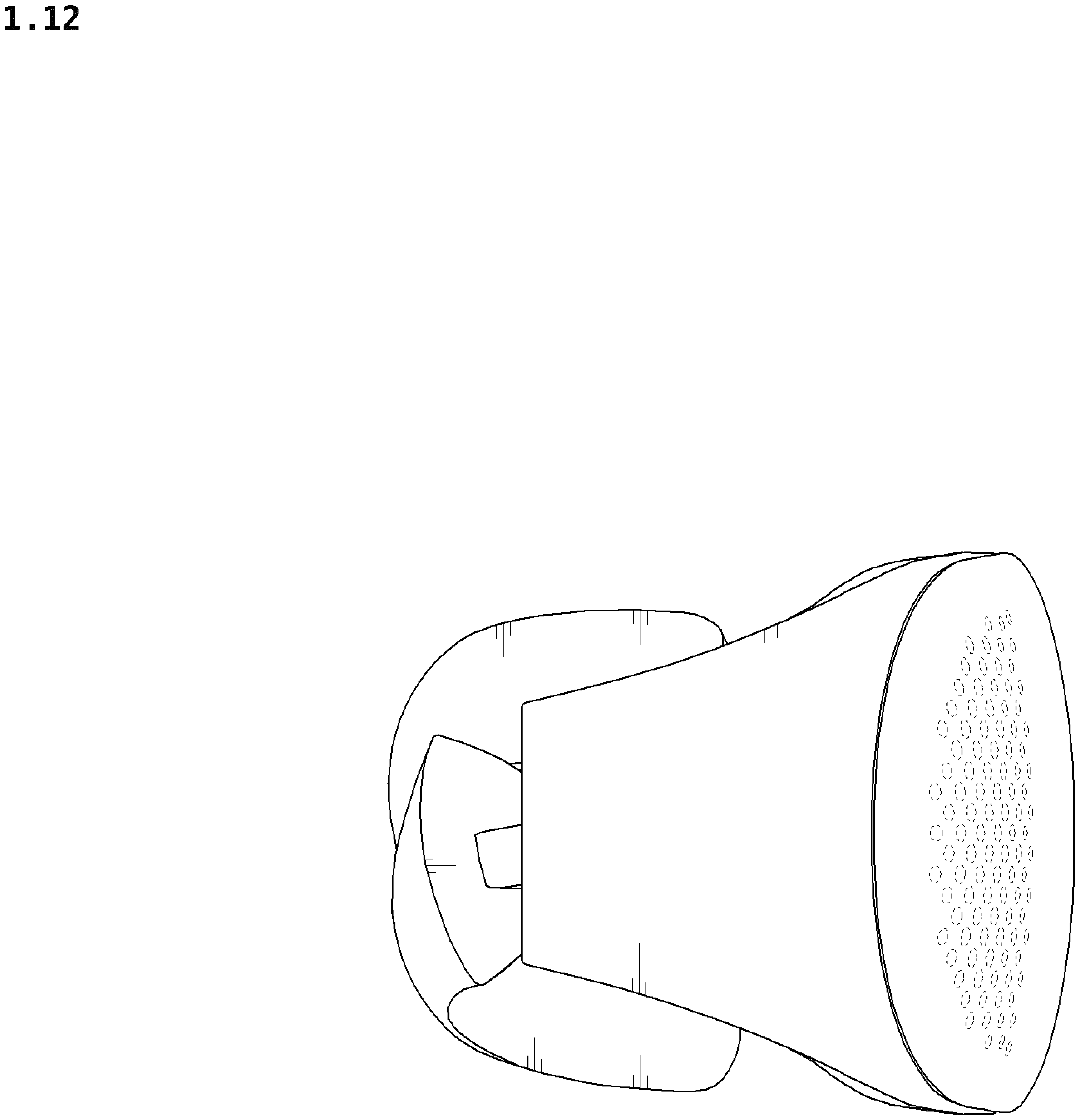 Patent USD1076034 Figure 12 – Wearable air conditioner