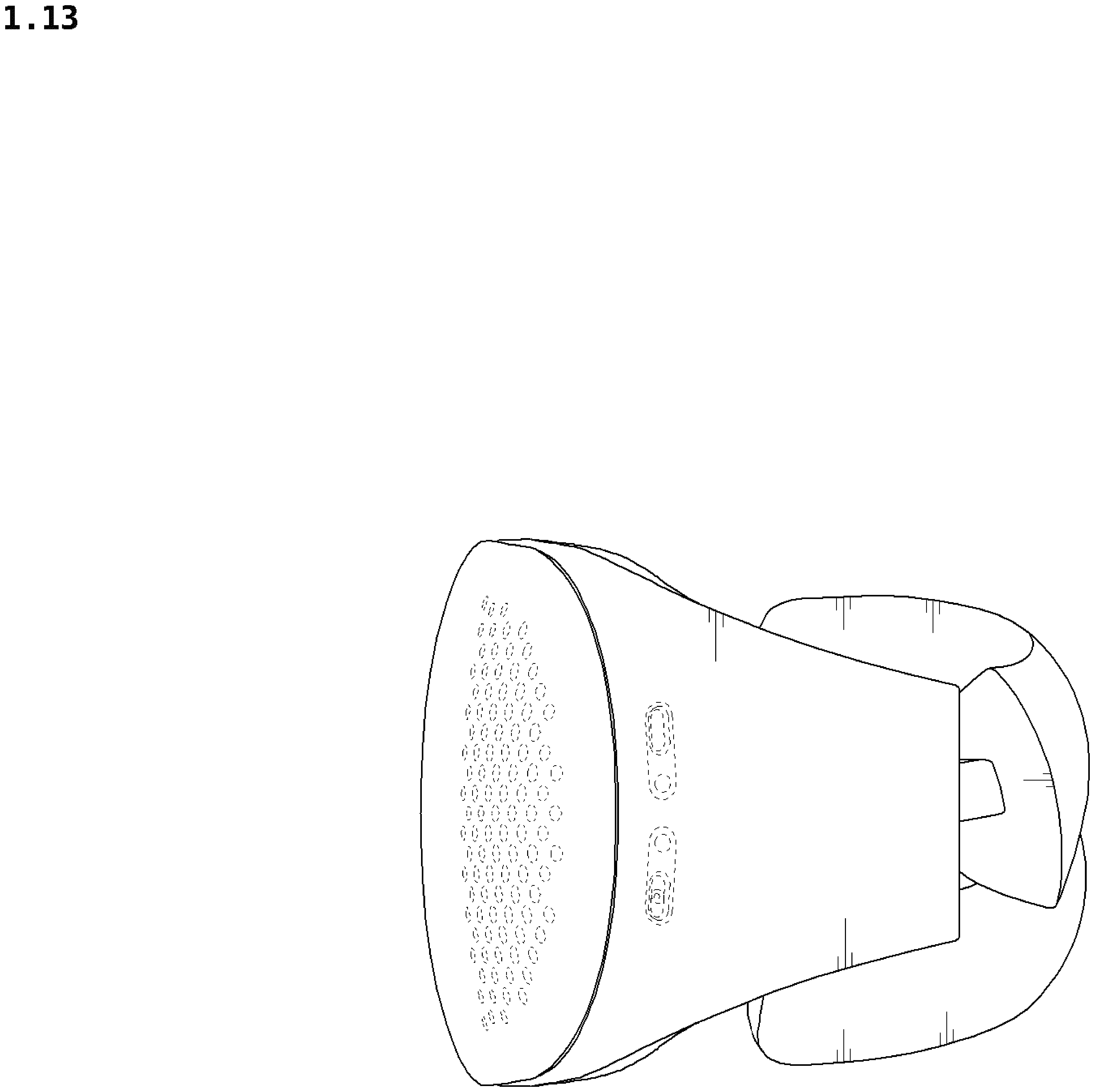 Patent USD1076034 Figure 13 – Wearable air conditioner