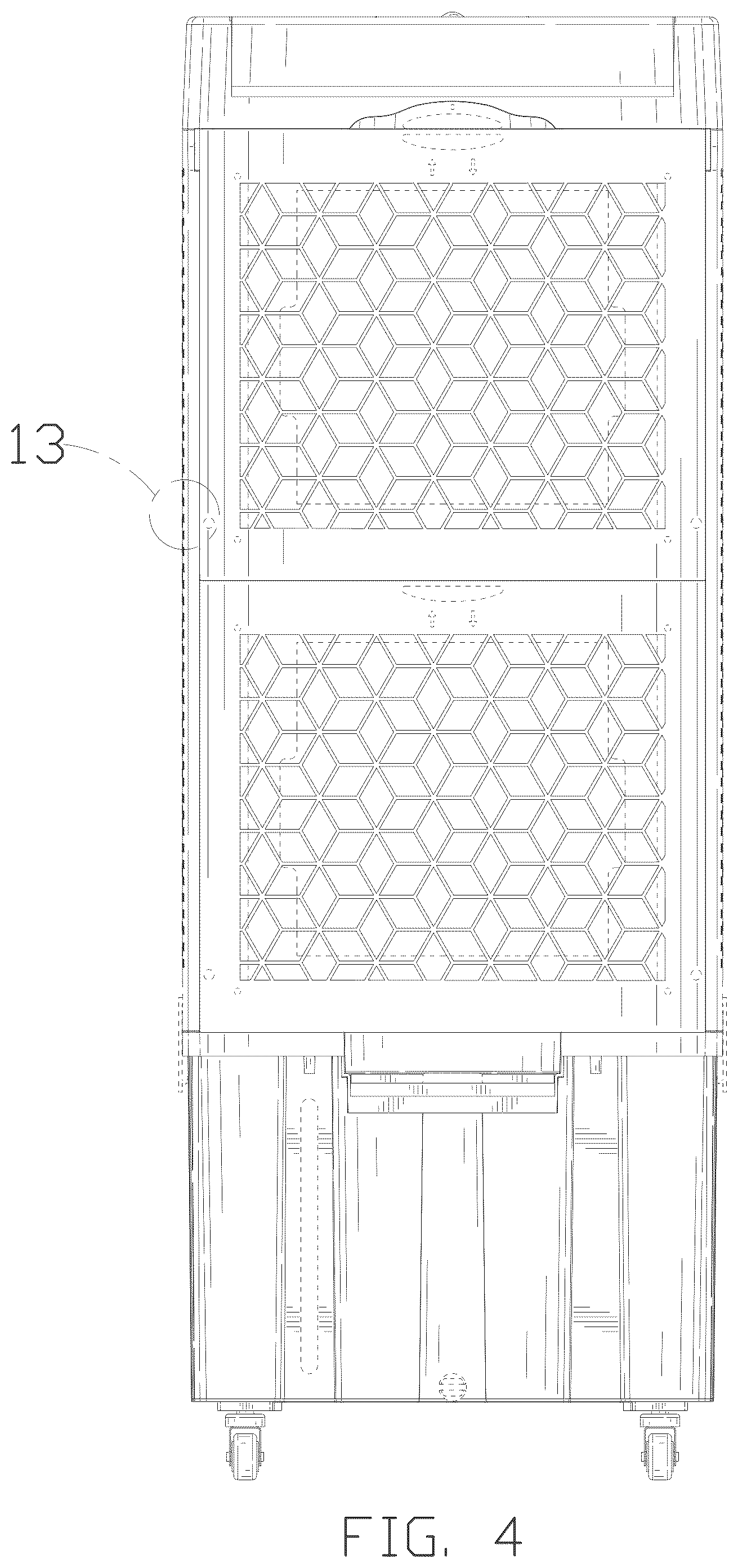 Patent USD1076035 Figure 4 – Air cooler