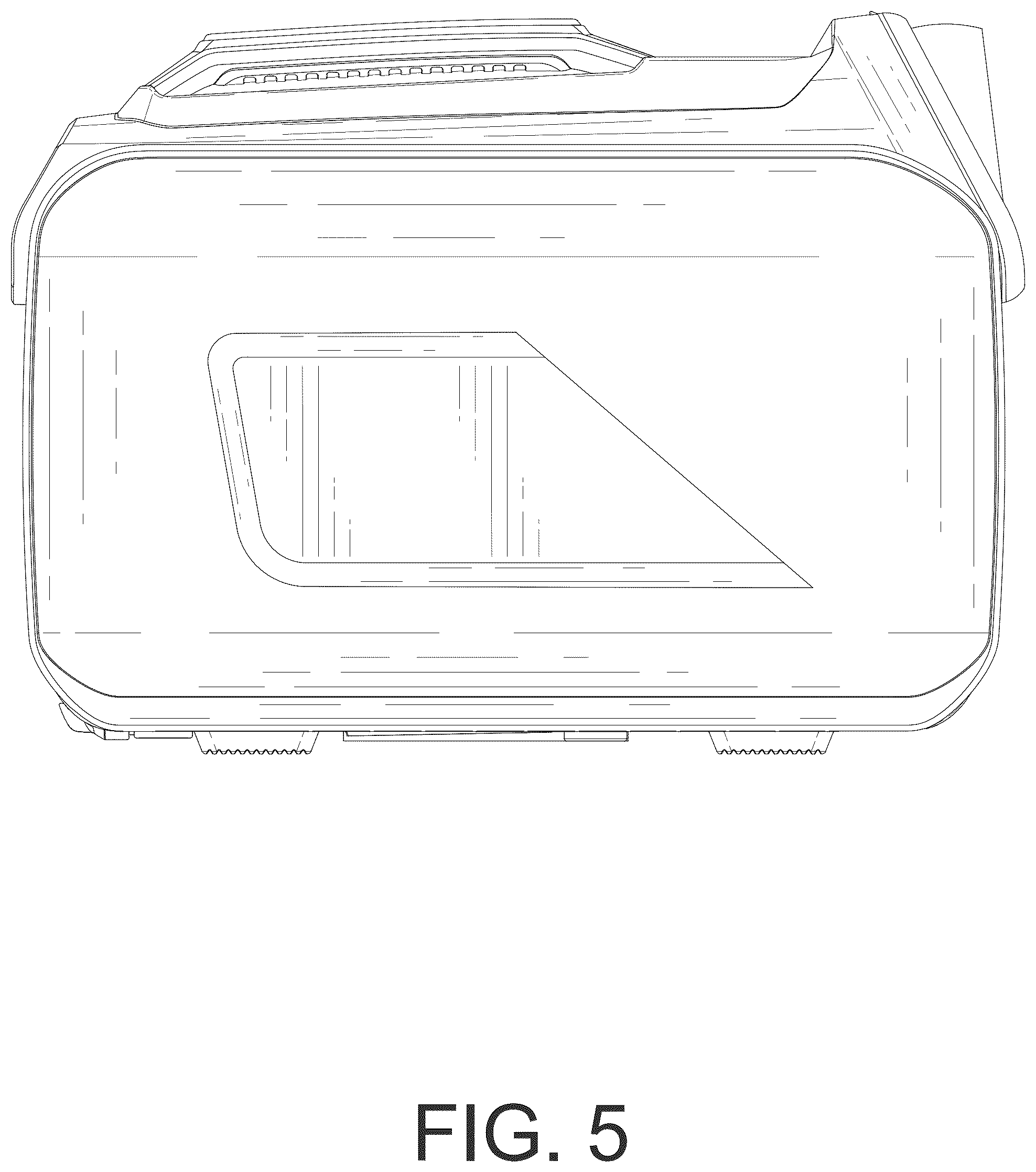 Patent USD1076036 Figure 5 – Outdoor air conditioner