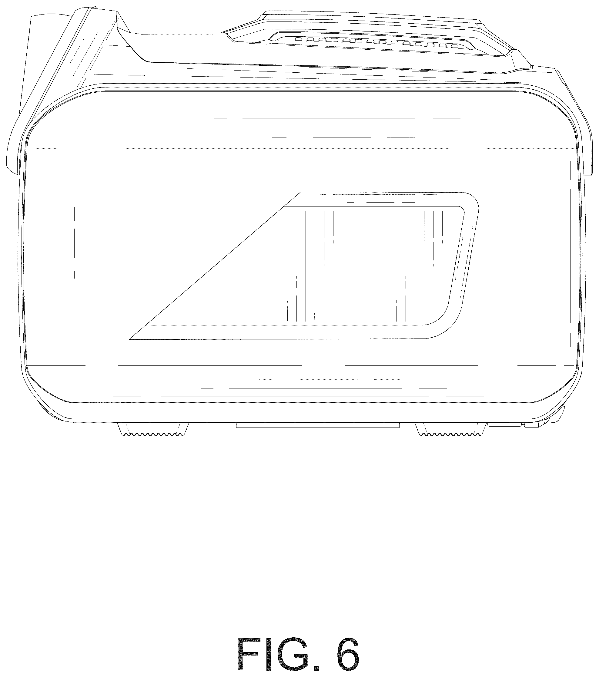 Patent USD1076036 Figure 6 – Outdoor air conditioner