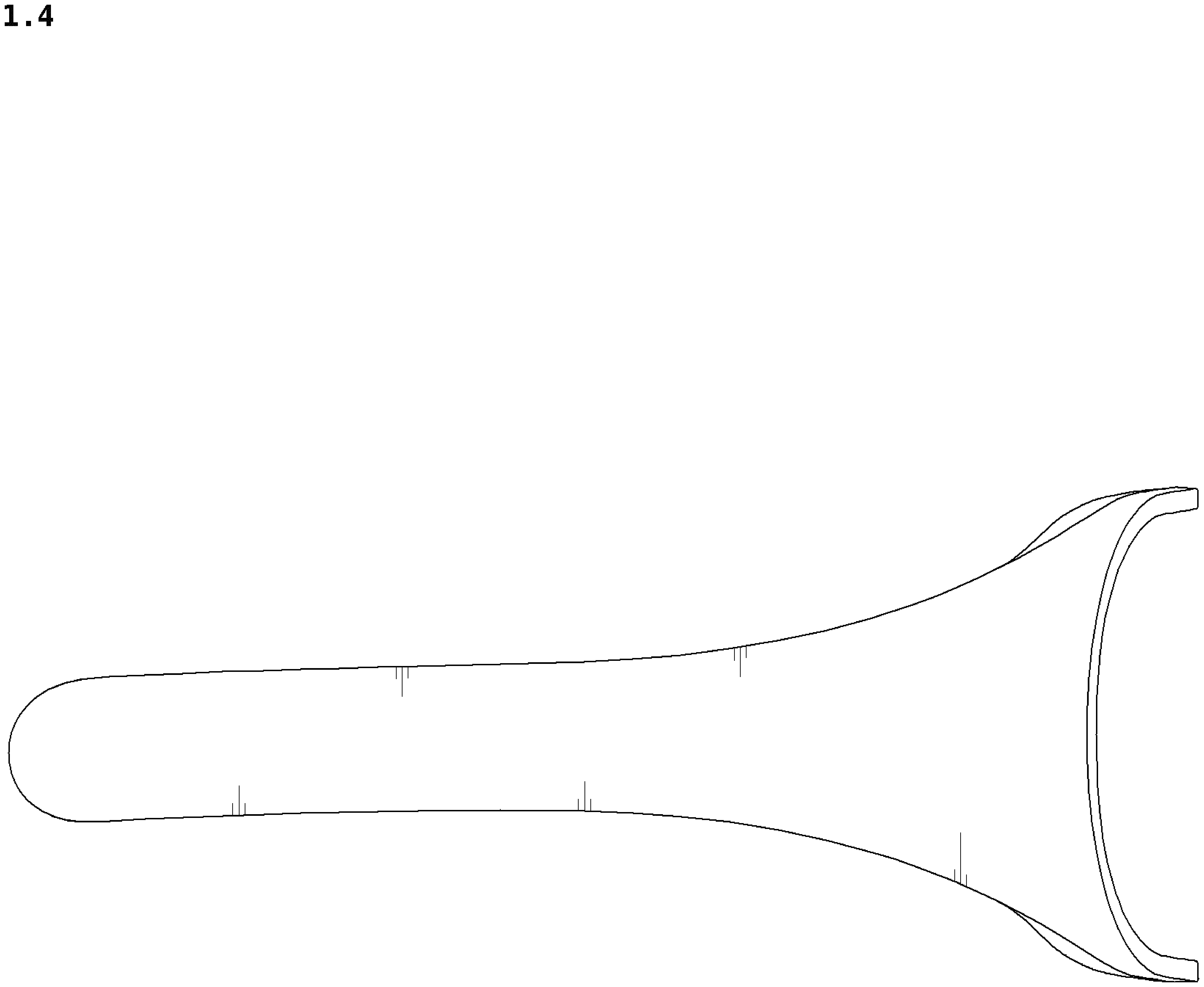 Patent USD1076038 Figure 4 – Neckband for wearable air conditioner
