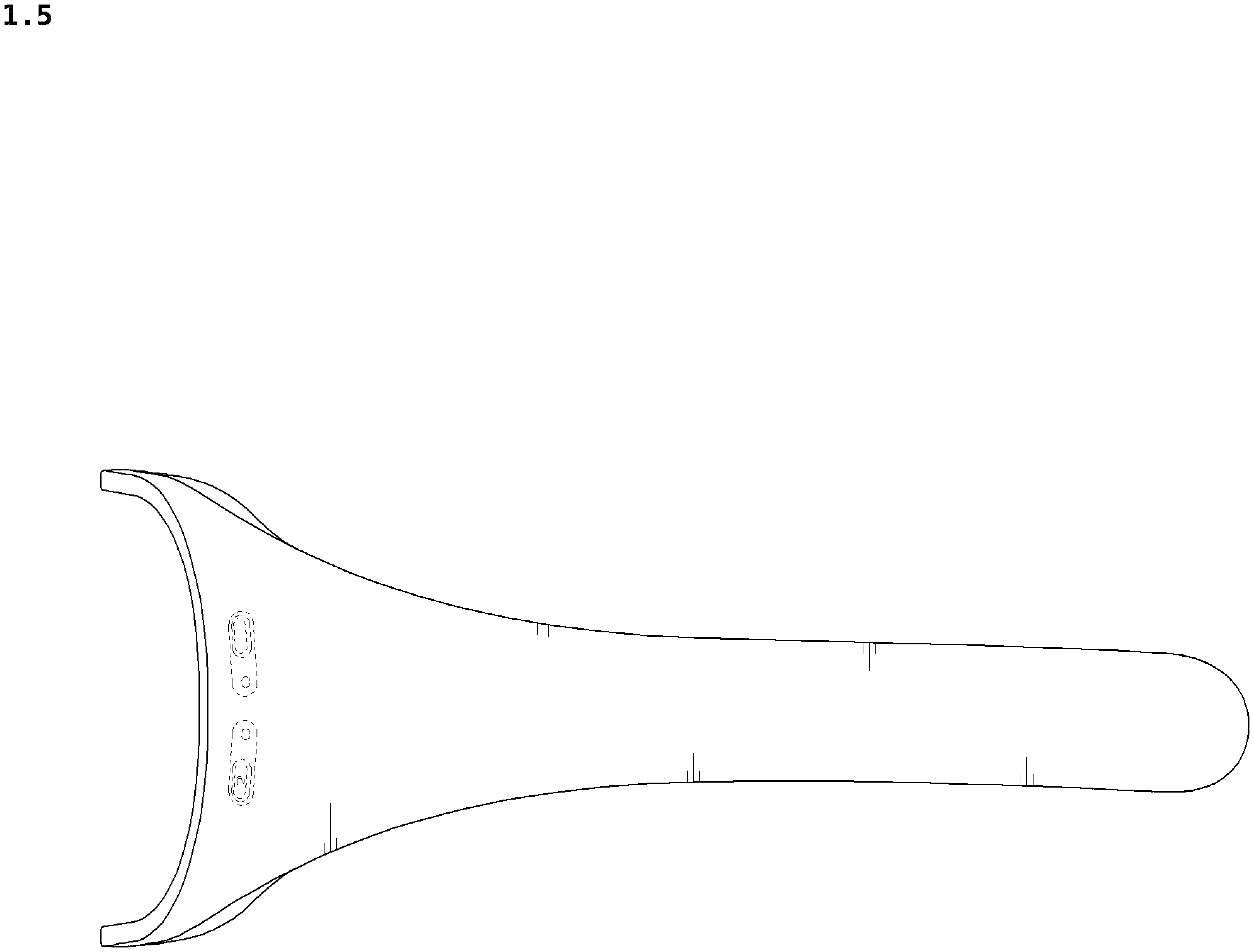 Patent USD1076038 Figure 5 – Neckband for wearable air conditioner