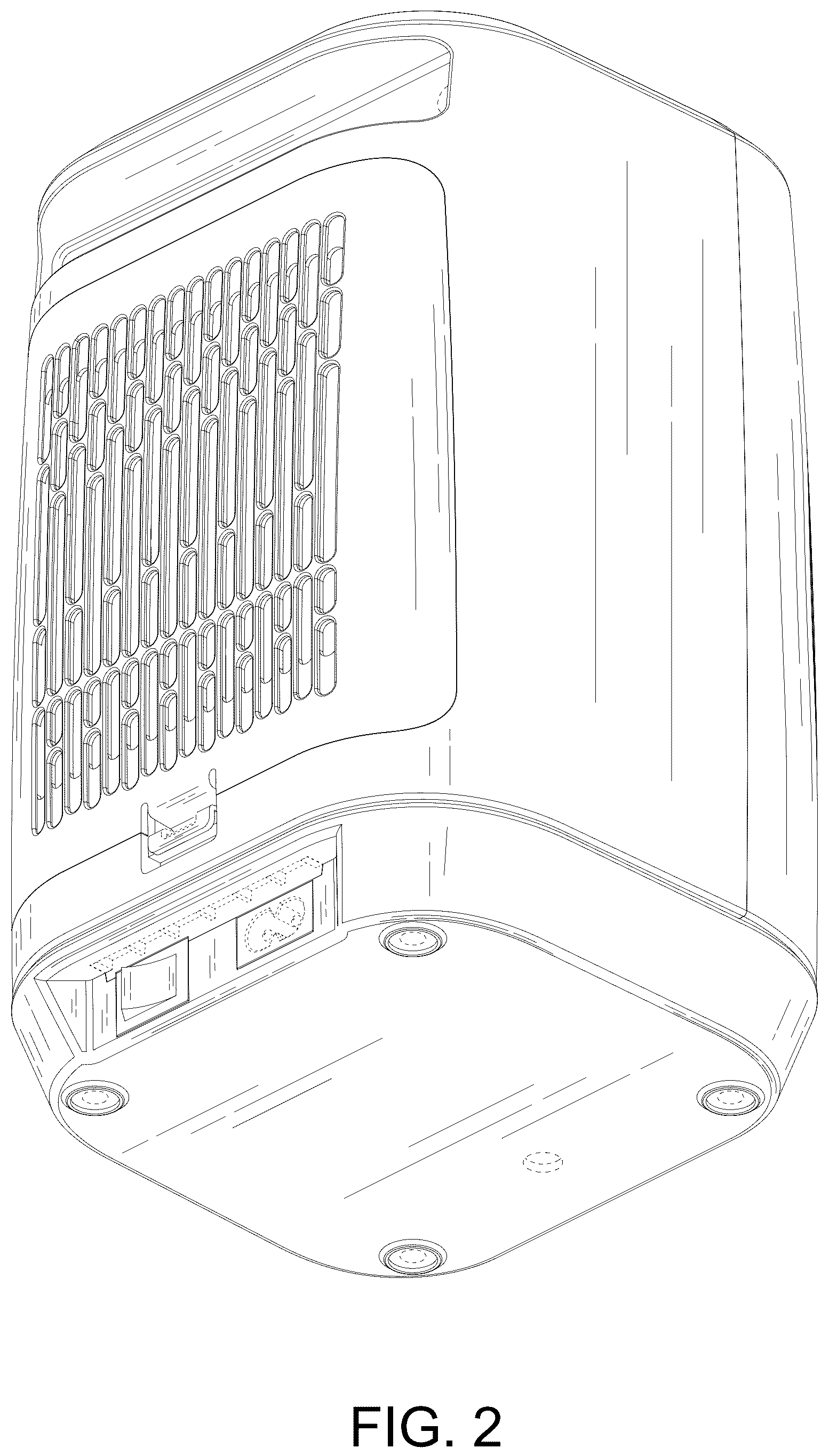Patent USD1076039 Figure 2 – Heater