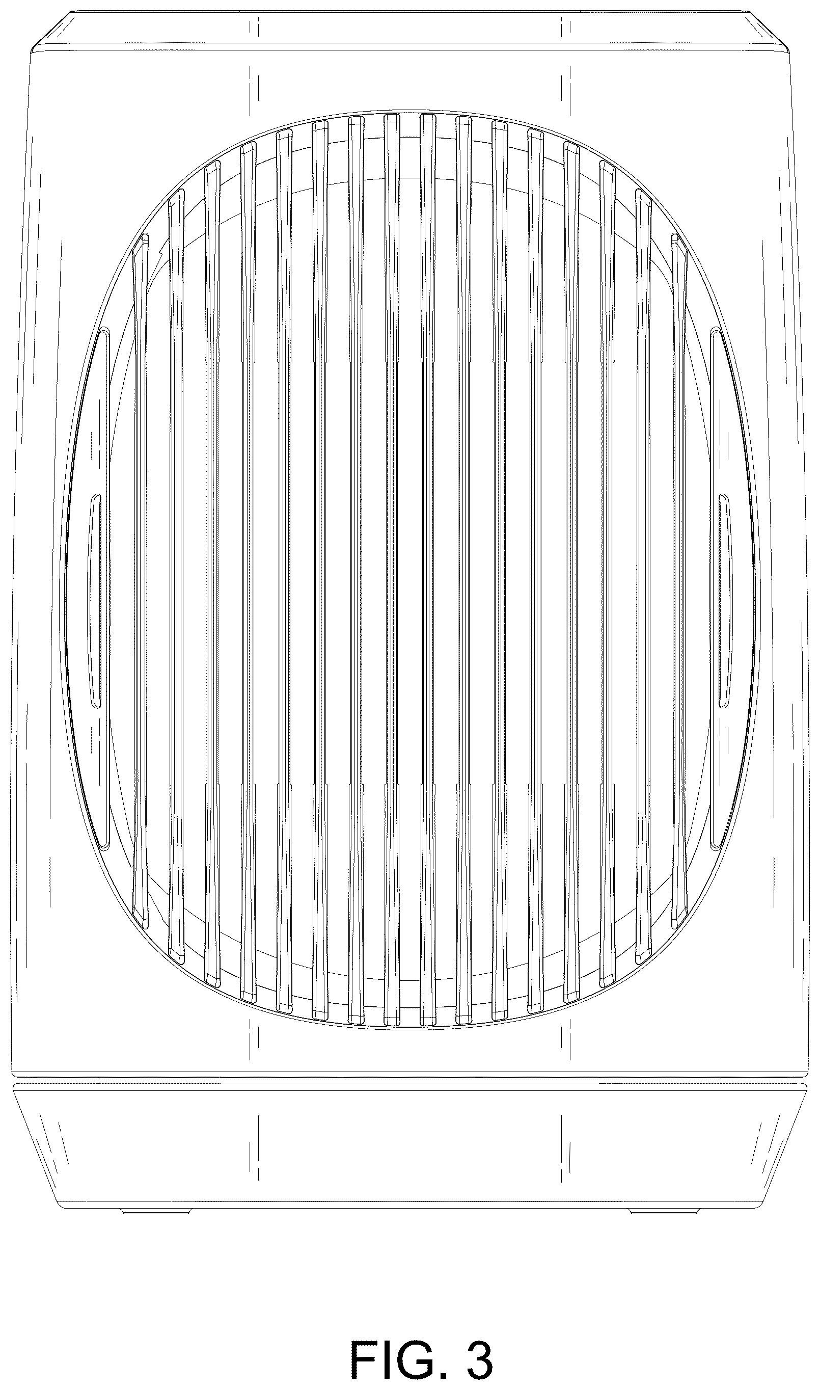 Patent USD1076039 Figure 3 – Heater