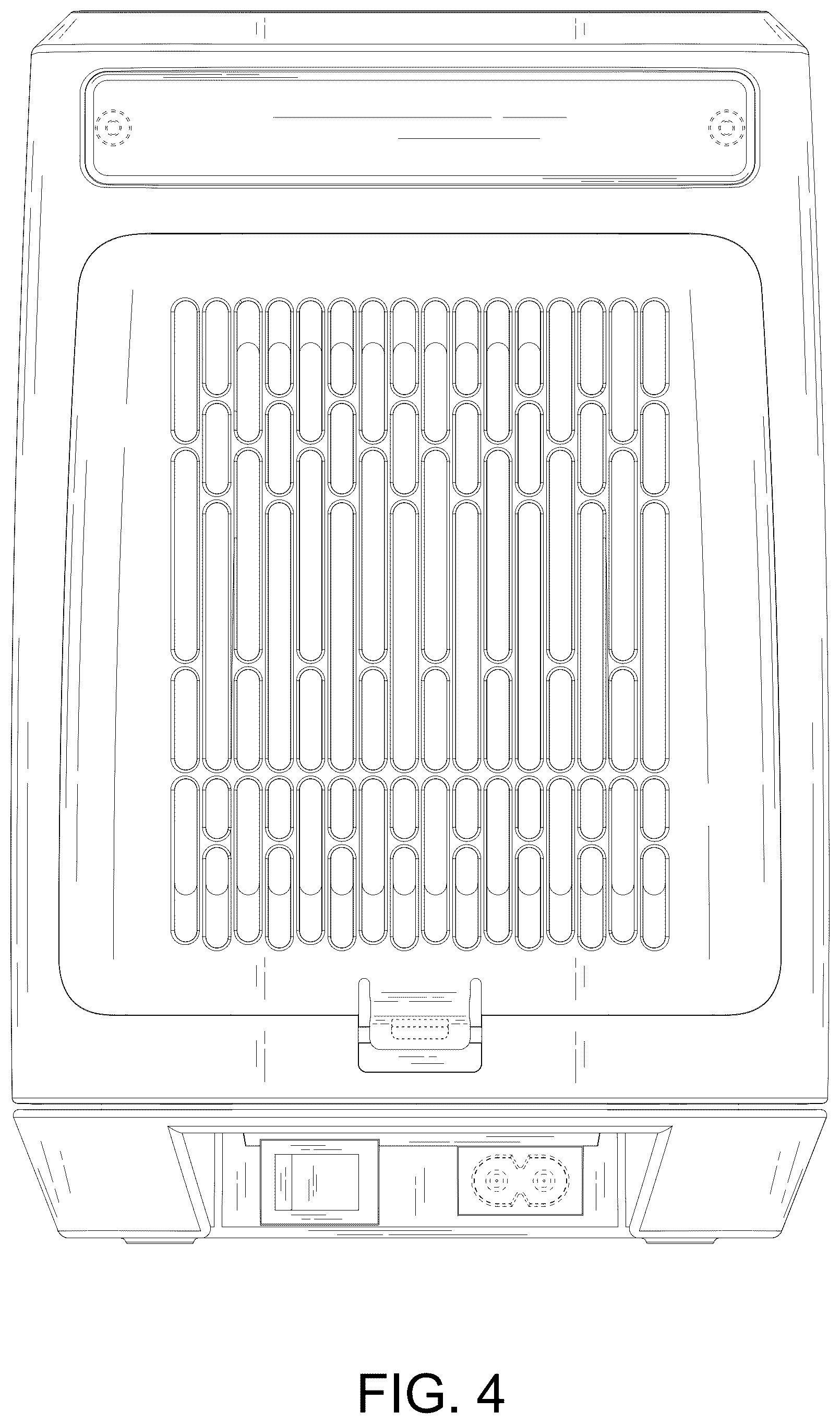 Patent USD1076039 Figure 4 – Heater
