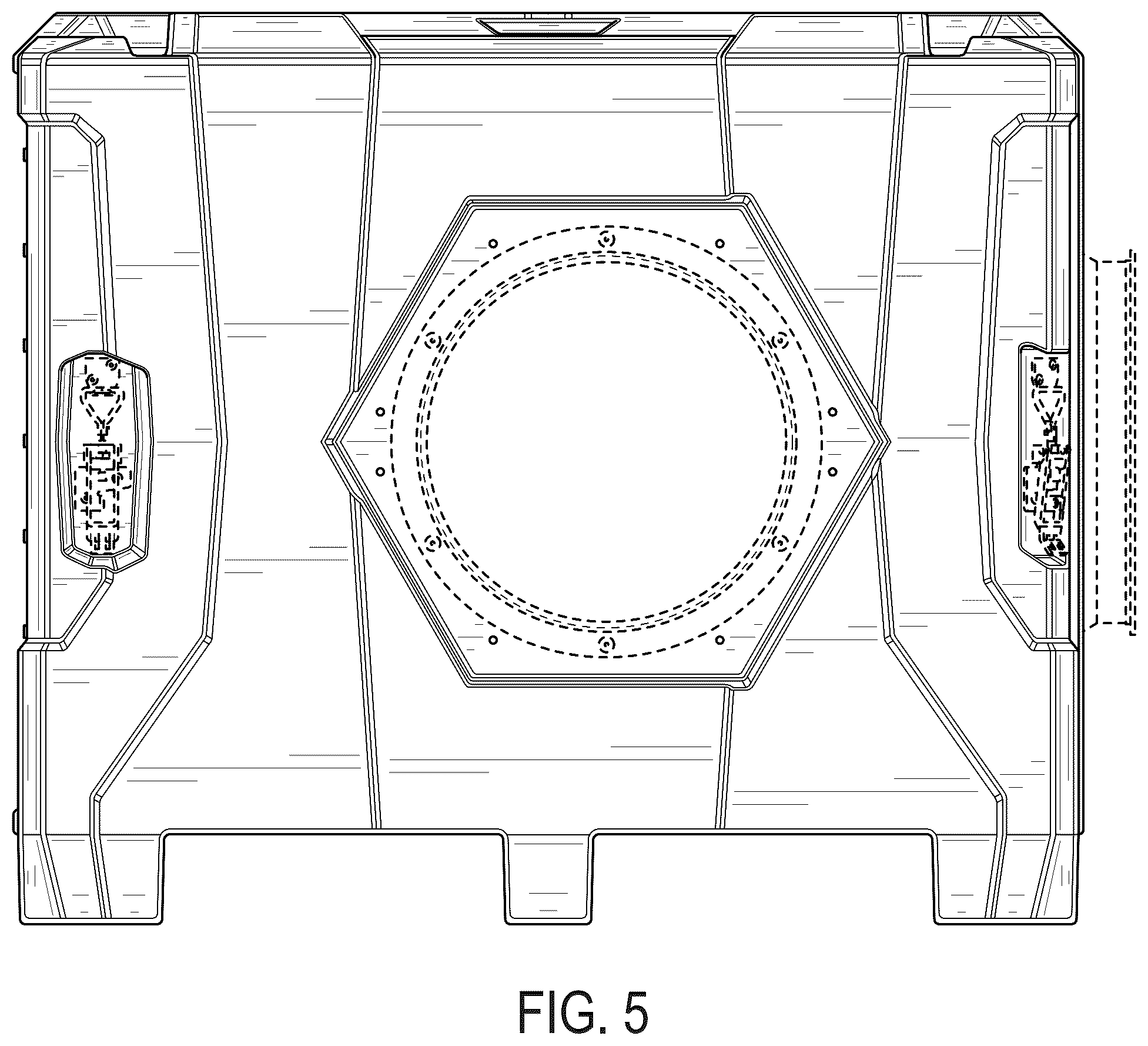 Patent USD1076040 Figure 5 – Ruggedized environmental control unit