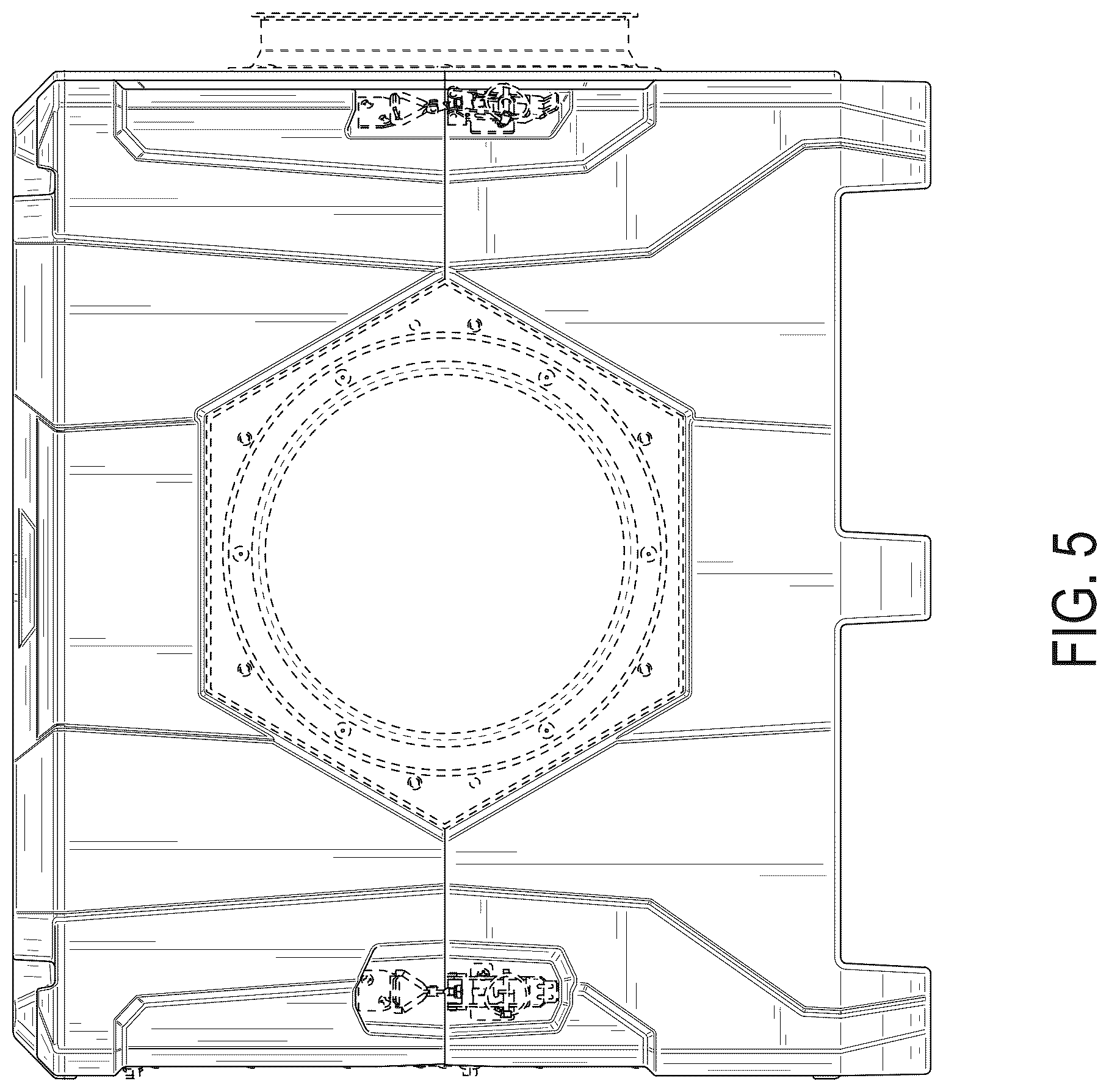 Patent USD1076041 Figure 5 – Ruggedized environmental control unit