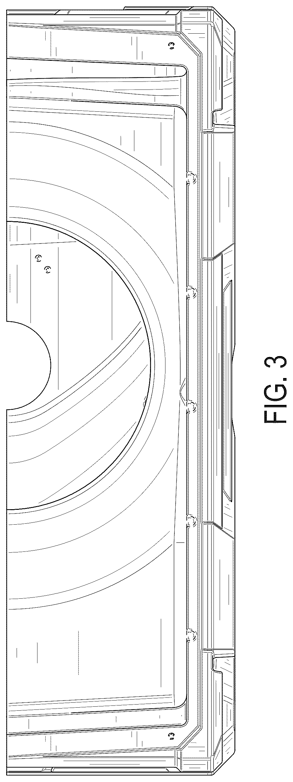 Patent USD1076042 Figure 3 – Ruggedized environmental control unit cover